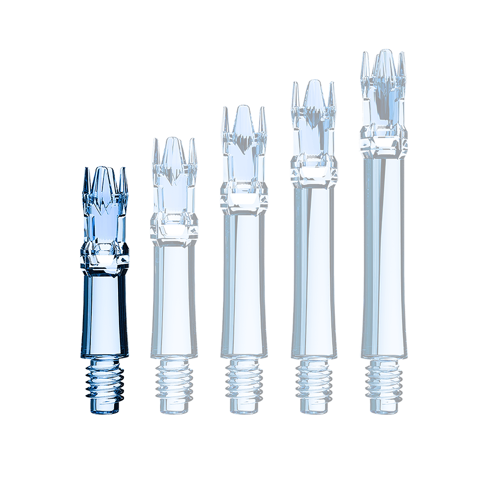 Alberi di ricambio per sistema L-Style - Blu trasparente