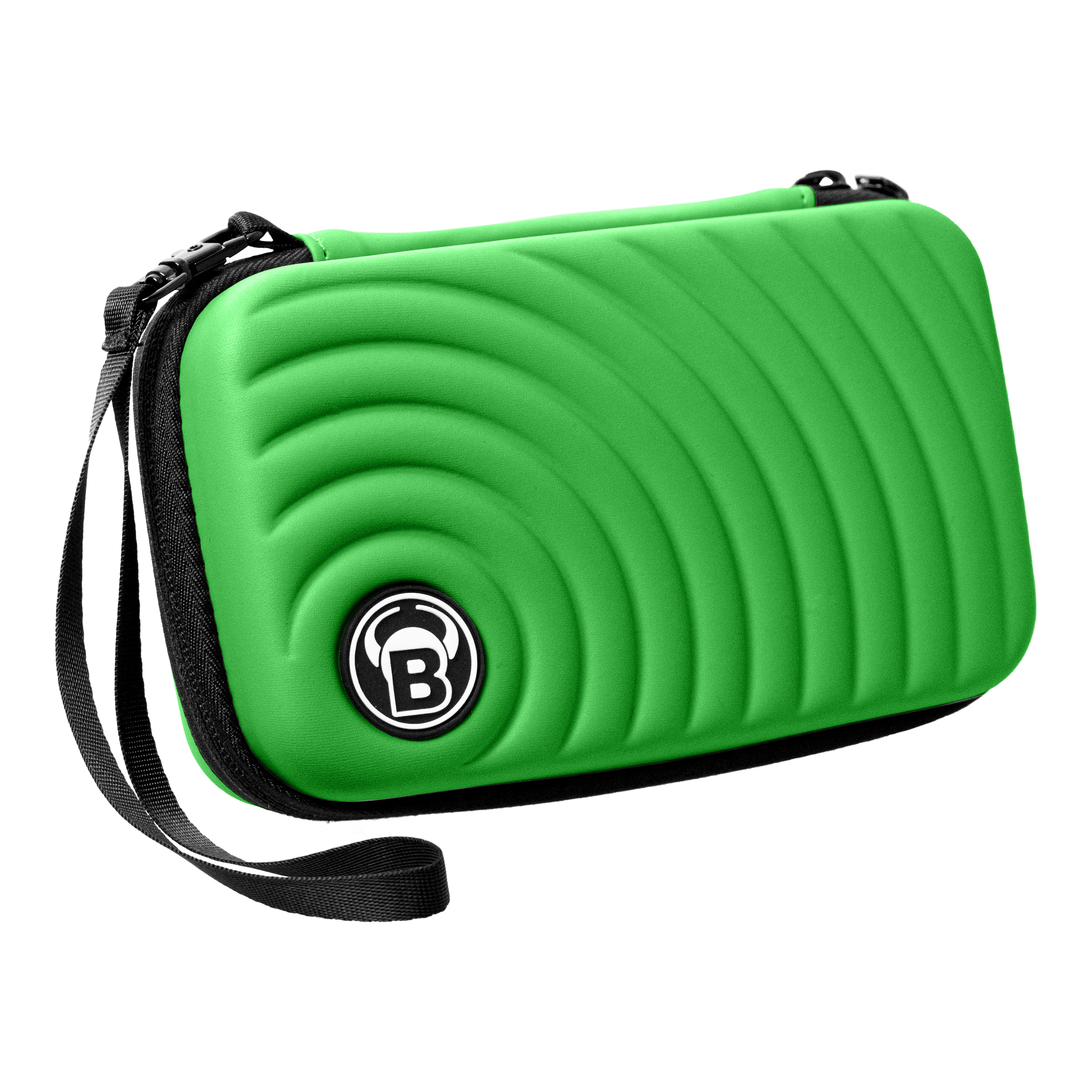 Porta freccette Beazd Orbis XL - Verde Hier ist die Beazd Orbis XL Dartcase abgebildet. Das Etui eignet sich zur Aufbewahrung von Dartzubehör.