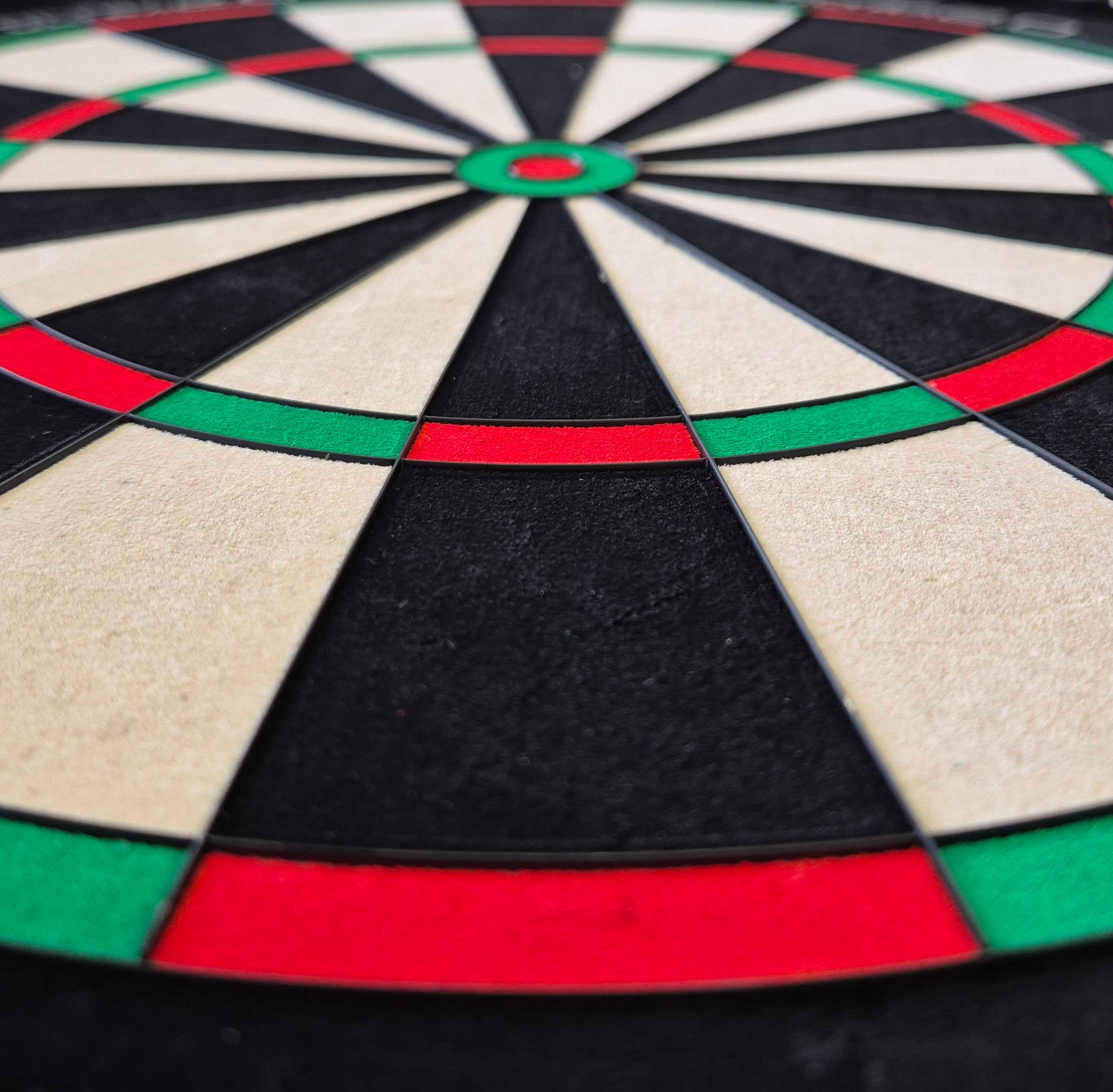 Bersaglio per freccette in acciaio Unicorn Eclipse Ultra 2.0 Ein weiteres Bild des Unicorn Eclipse Ultra 2.0 Steeldartboards ist zu sehen. Alle Spielfelder sind deutlich.
