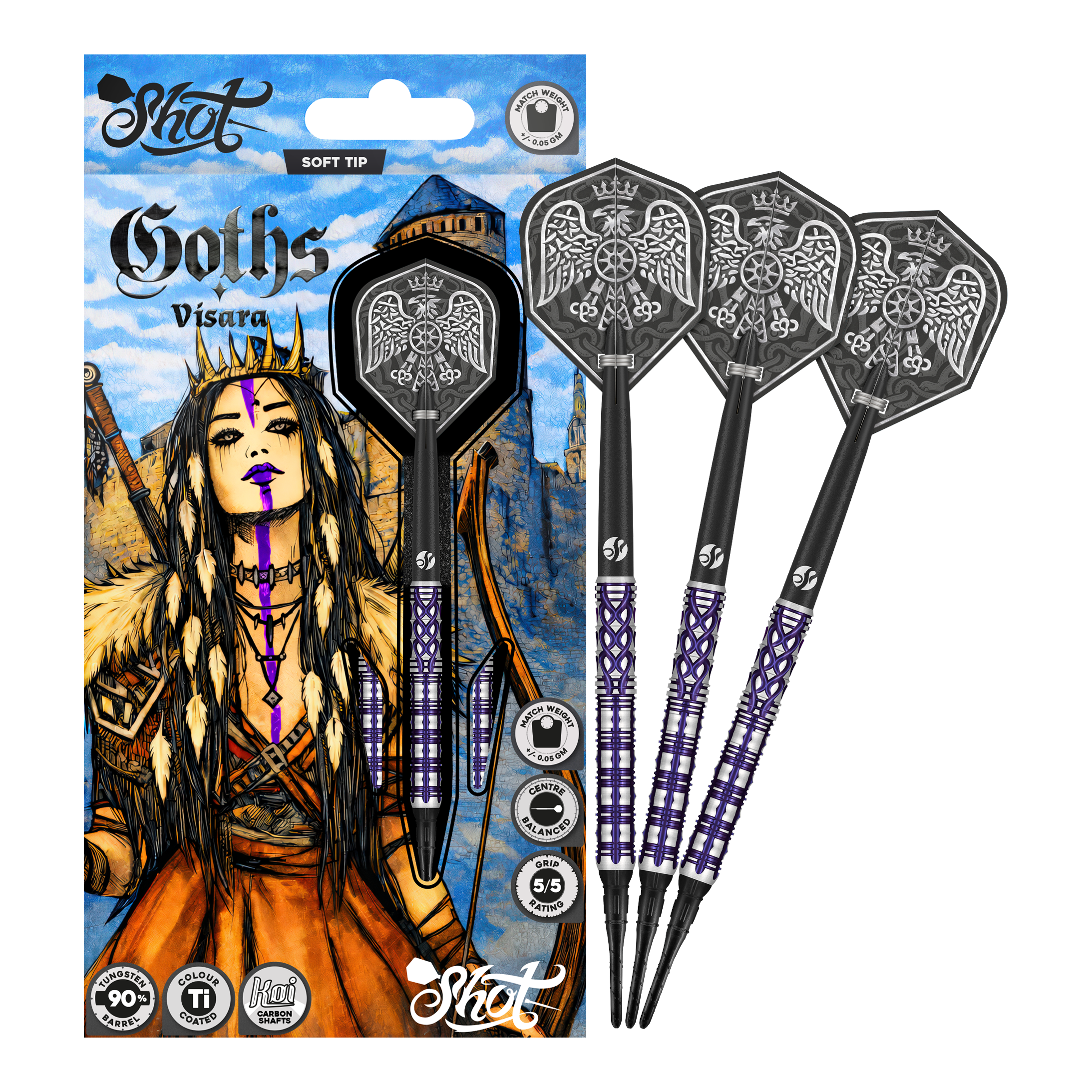 Freccette morbide Shot Goths Visara - 20 g