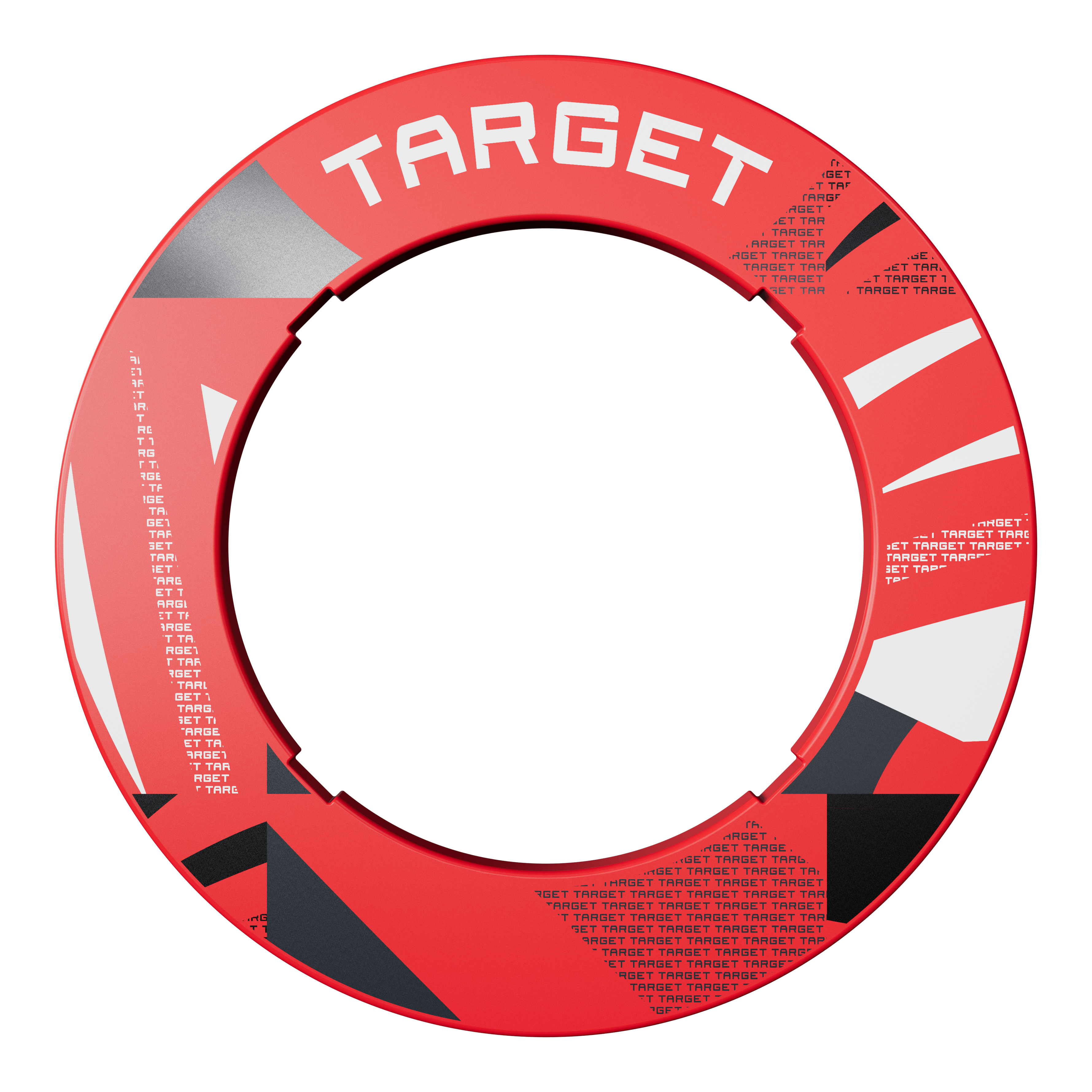 Target per freccette con motivo a tacche
