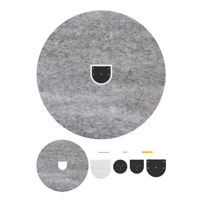 Sistema di insonorizzazione GOAT Silencer Veil Abgebildet ist das GOAT Silencer Veil Dampening Schallschutz System. Dieses Produkt dient der Schallreduzierung.