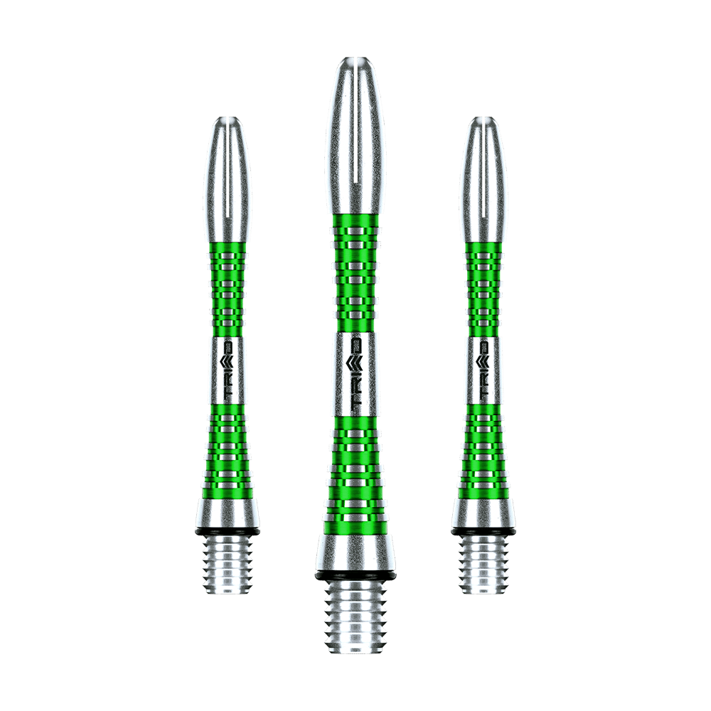 Winmau Triad Aste in alluminio - Verde