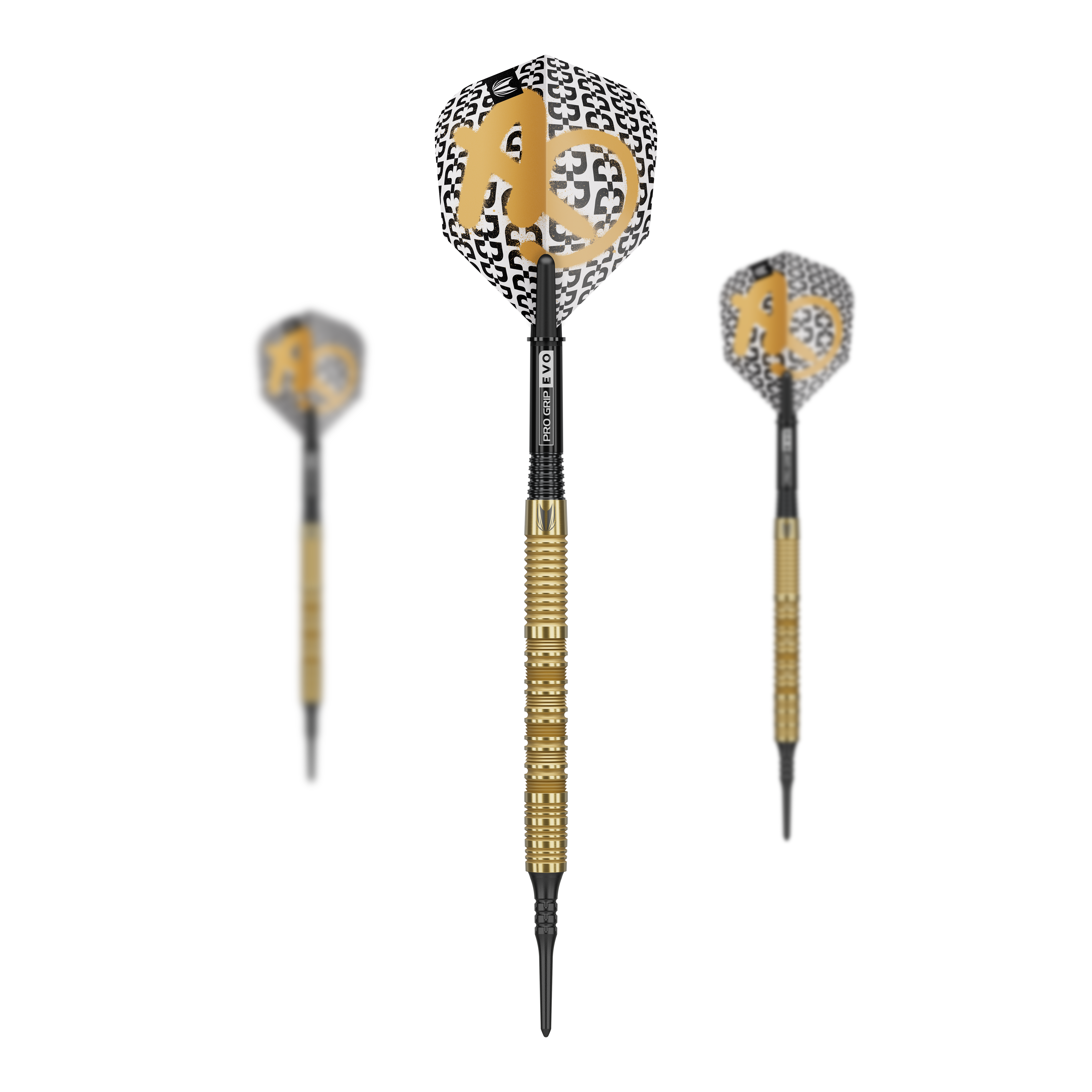 Target Bolide Envy 10 freccette morbide Abgebildet ist ein Set der Target Bolide Envy 10 Softdarts. Das Set umfasst hochwertige Softdarts für den Dart-Sport.