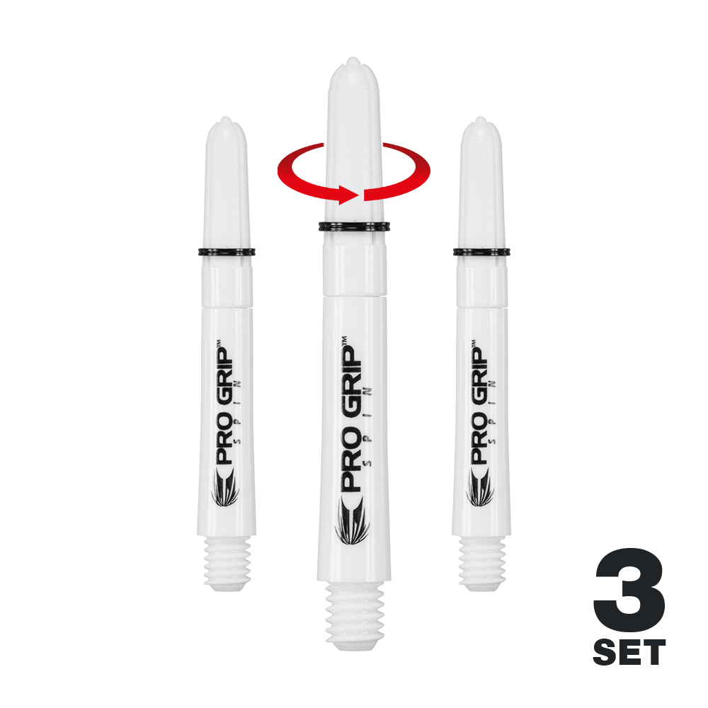 Aste Target Pro Grip Spin - 3 set - Bianco