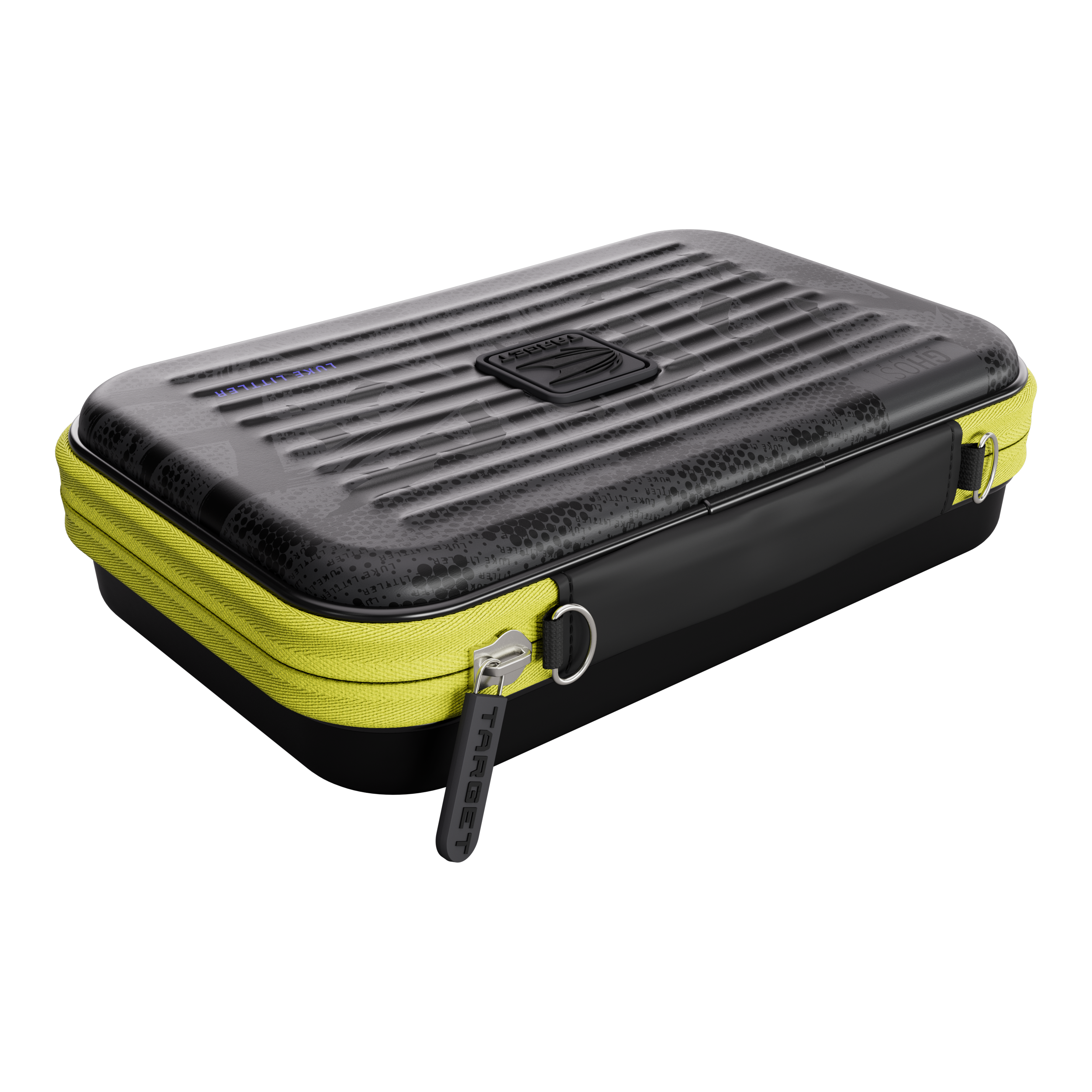 Custodia per freccette Takoma XL Ghost Series Luke Littler Abgebildet ist das Takoma XL Ghost Series Luke Littler Dartcase. Dieses Etui dient zur sicheren Aufbewahrung von Darts.