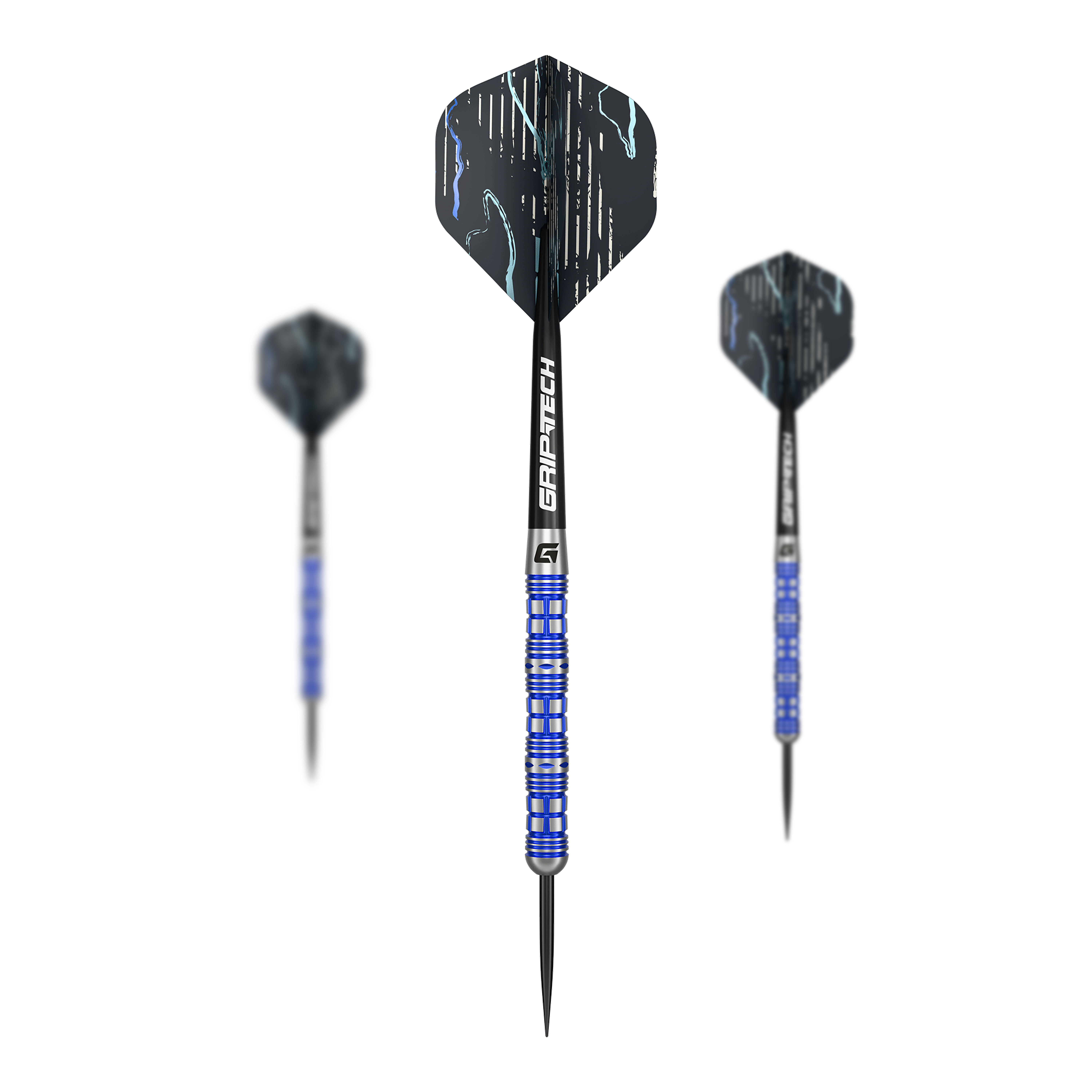 Freccette in acciaio GOAT Surfer Abgebildet ist das Produkt GOAT Surfer Steeldarts. Es handelt sich um ein Set hochwertiger Steeldarts für das Dartspiel.