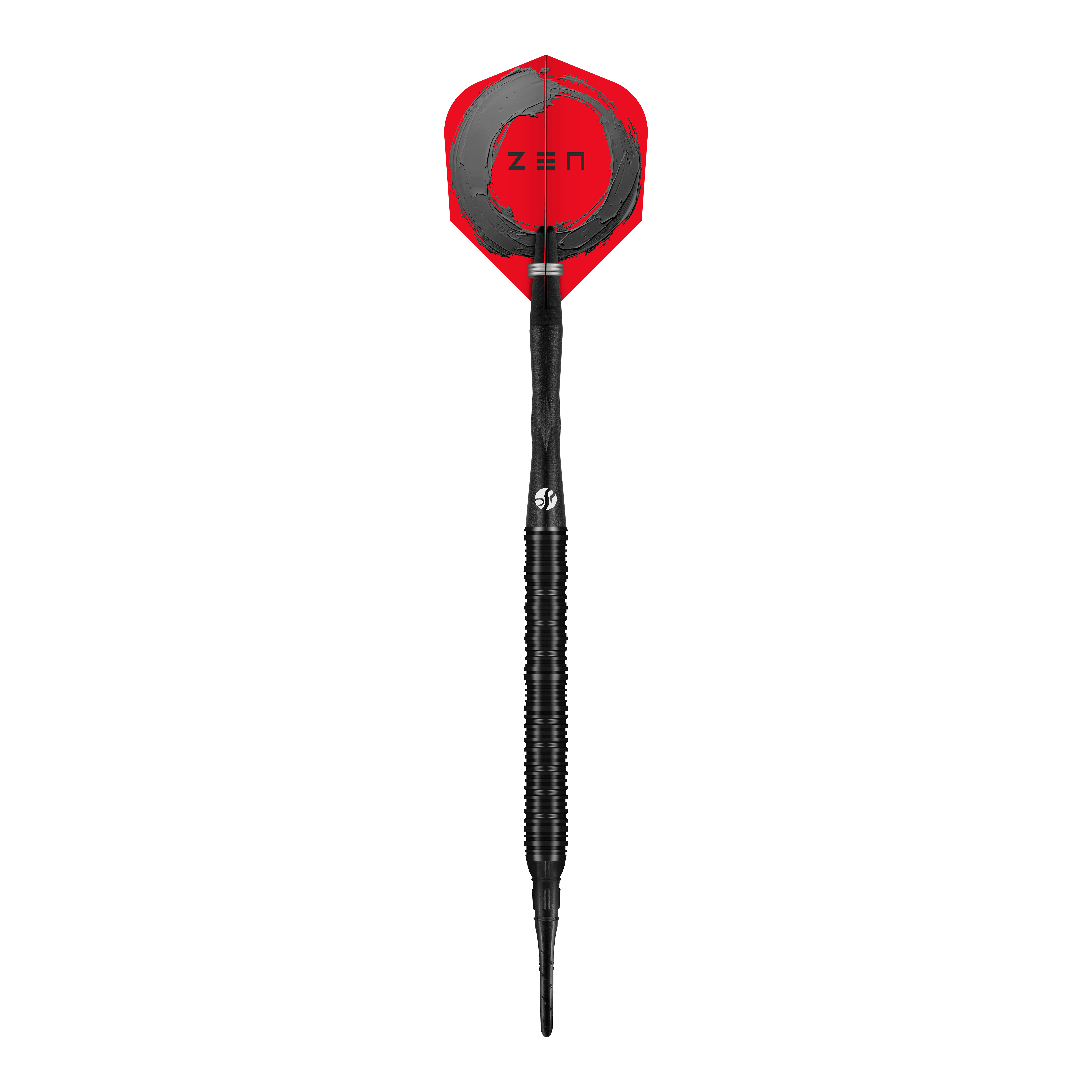 Freccette morbide Shot ZEN Straight - 20 g Das Bild zeigt die Shot ZEN Straight Softdarts mit einem Gewicht von 20g. Die Darts sind für das Softdartspiel geeignet.
