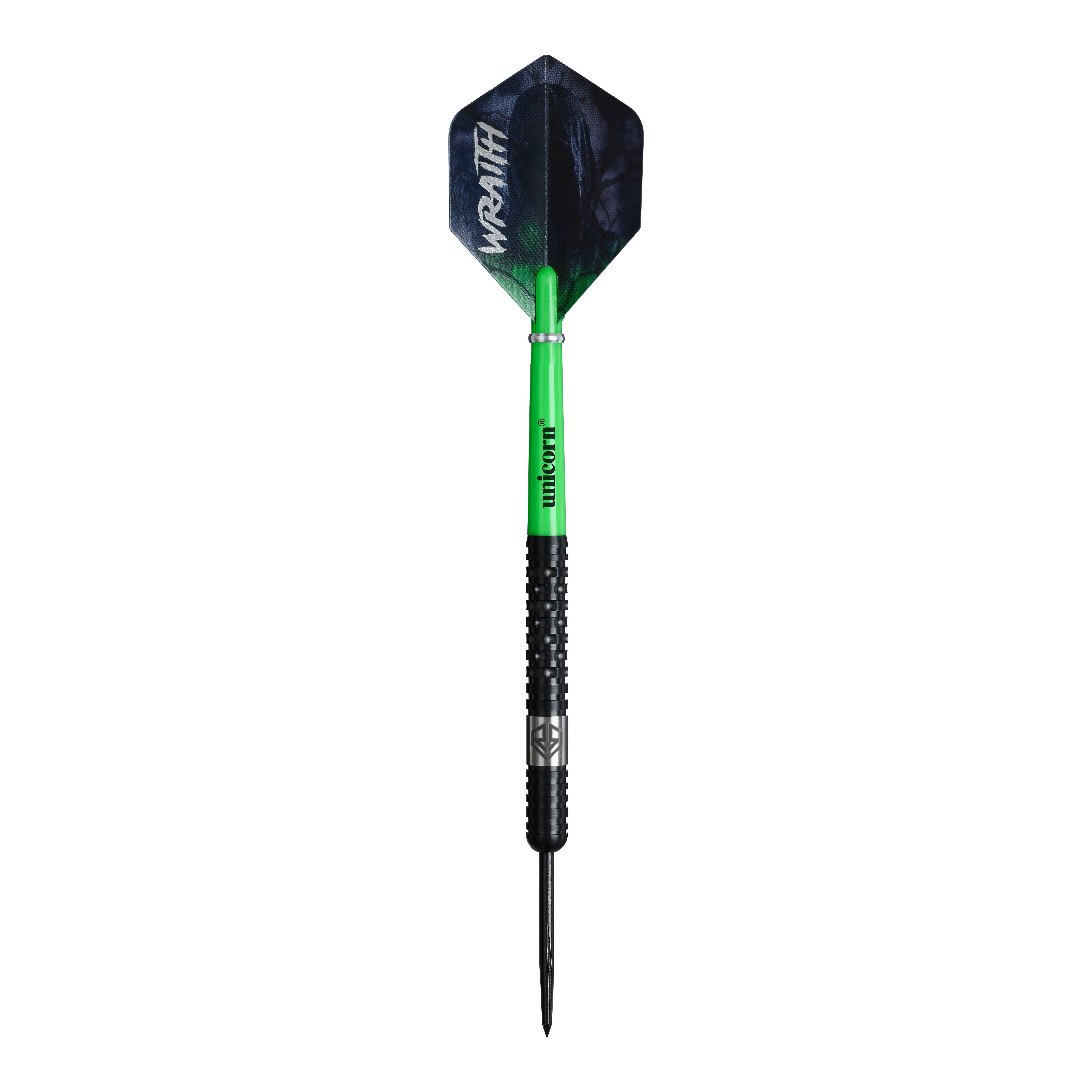 Auf dem Bild befinden sich die Unicorn Wraith Ross Smith Steeldarts mit 22 Gramm. Diese Darts überzeugen durch ihre hochwertige Verarbeitung.
