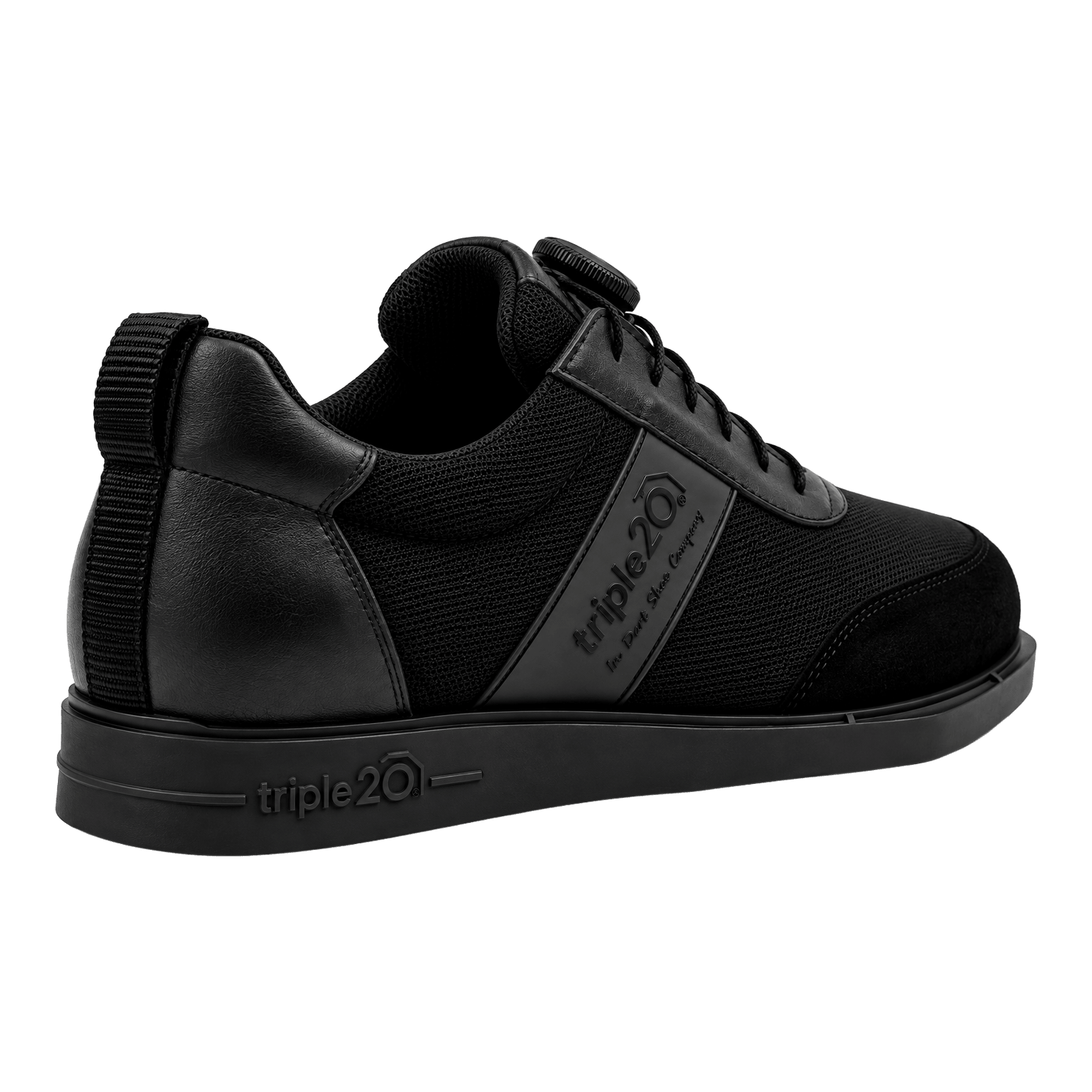 Scarpe Triple20 Dart in tessuto con chiusura a torsione - nere