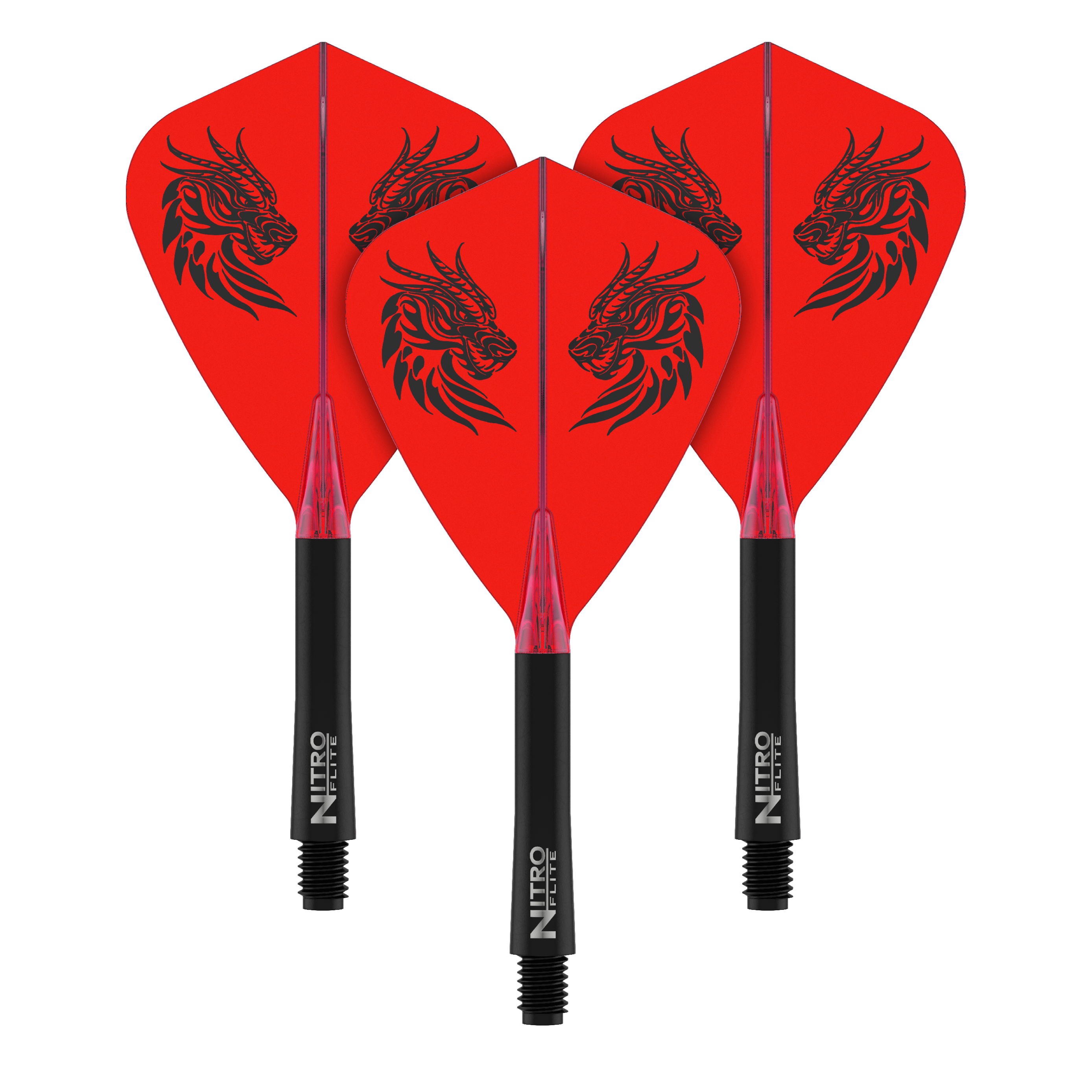 Red Dragon Nitro Flite - Voli con aquilone di Jonny Clayton Auf diesem Bild ist ein Artikel mit dem Dateinamen X1091_Red_Dragon_Nitro_Flite_Jonny_Clayton_Kite_Flights_Medium_34mm_2 abgebildet. Es handelt sich vermutlich um Zubehör für Darts oder Flights.