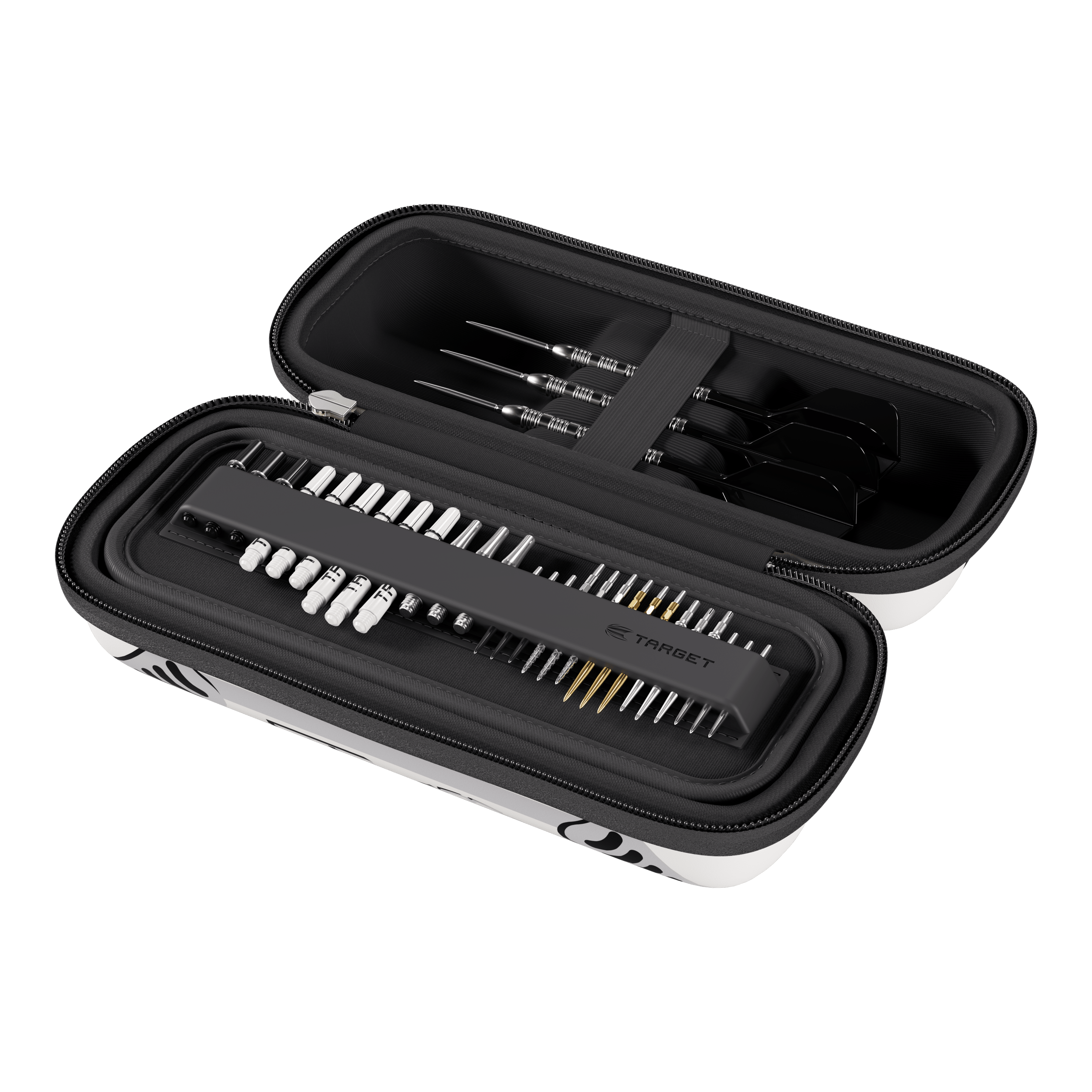 Portafreccette Target Star Wars Boa - Stormtrooper Gezeigt wird das Target Star Wars Boa Dartcase – Stormtrooper. Das robuste Etui schützt das Dartzubehör und sieht dabei modern aus.
