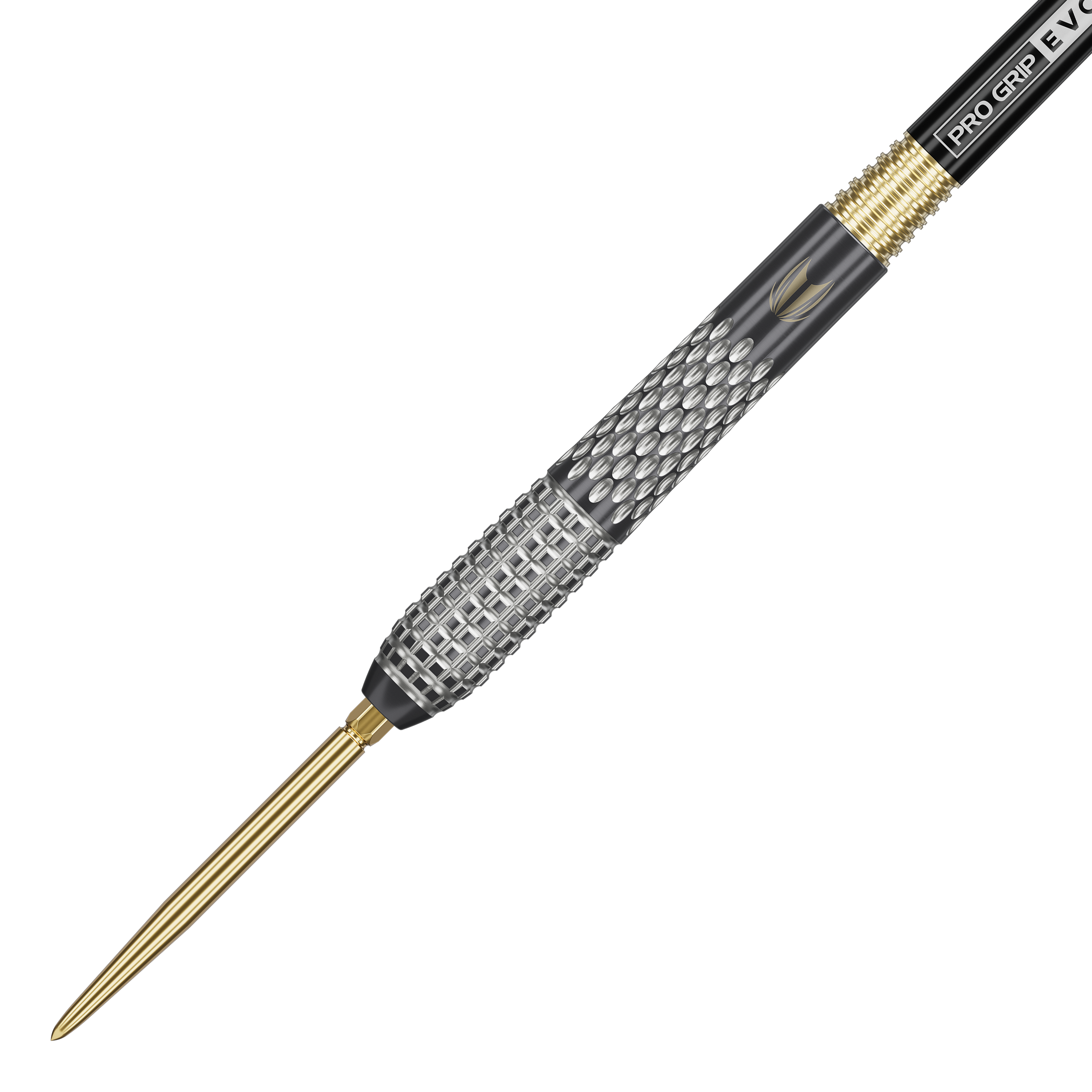 Freccette in acciaio Target Stephen Bunting GEN5 Void Swiss Point Auf dem Bild sieht man die Target Stephen Bunting GEN5 Void Swiss Point Steeldarts. Die Darts sind für präzises und professionelles Spielen konzipiert.