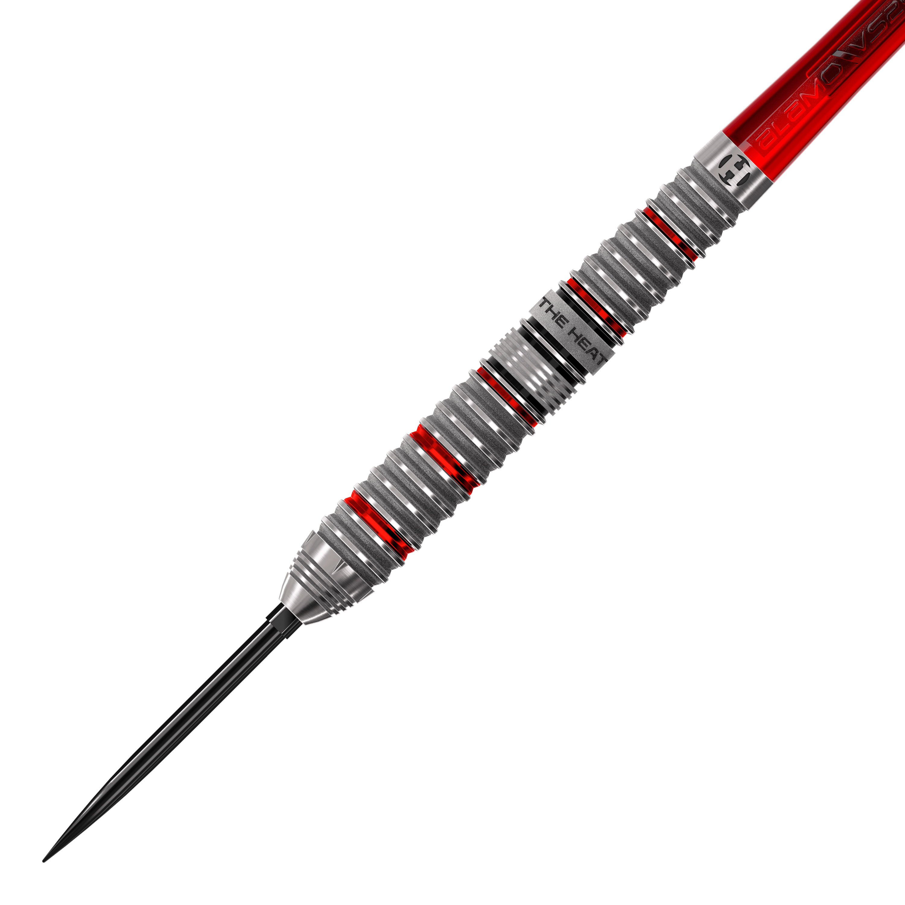 Freccette in acciaio Quick Point Damon Heta Series 4 di Harrow Das Bild zeigt die Harrows Damon Heta Series 4 Quick Point Steeldarts. Die Darts sind speziell für präzises Spiel und hohe Qualität konzipiert.