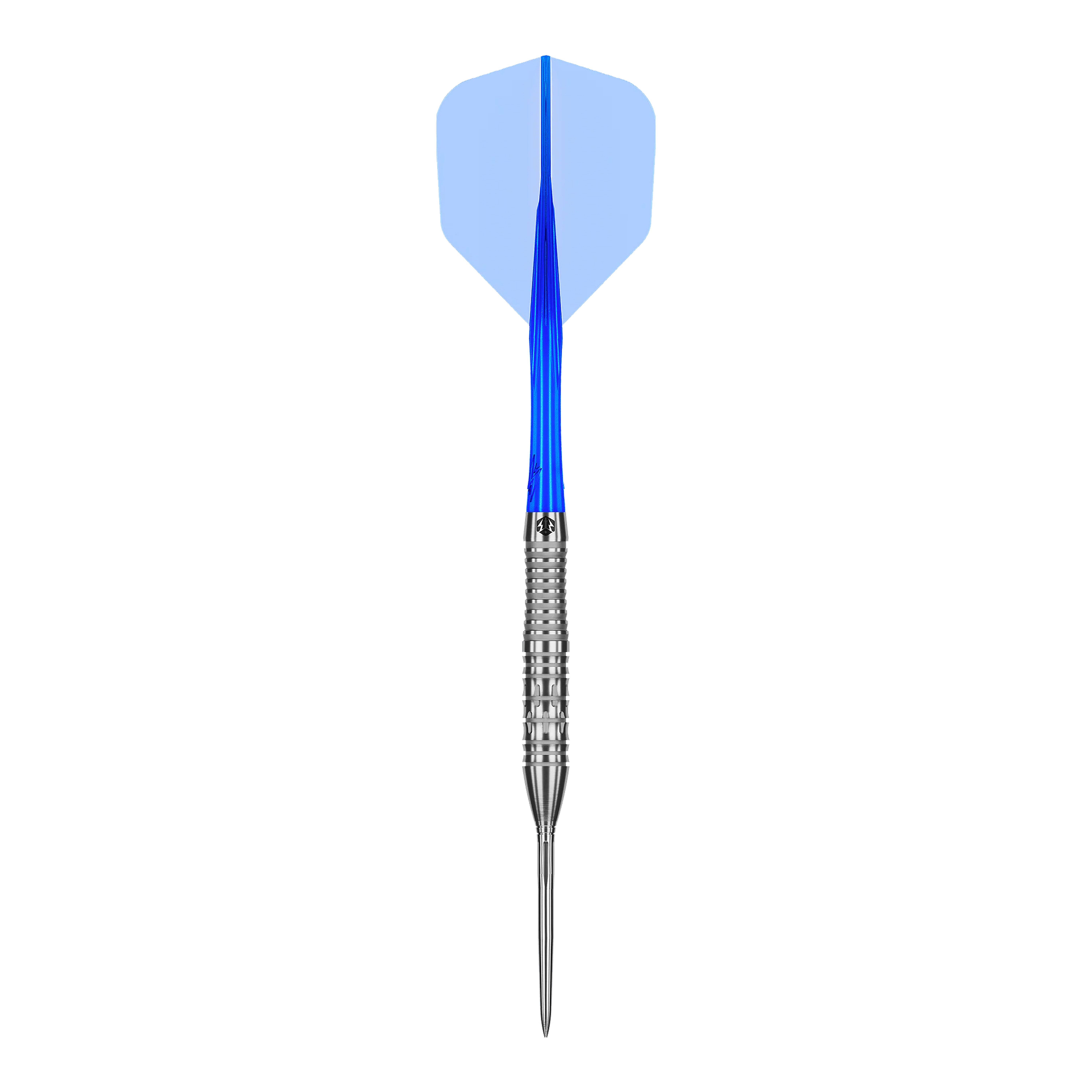 Freccette in acciaio Caliburn Rix EZ-EVO R2 Dieses Bild zeigt einen einzelnen Caliburn Rix EZ-EVO R2 Steeldart. Der Dart ist in Nahaufnahme zu sehen.