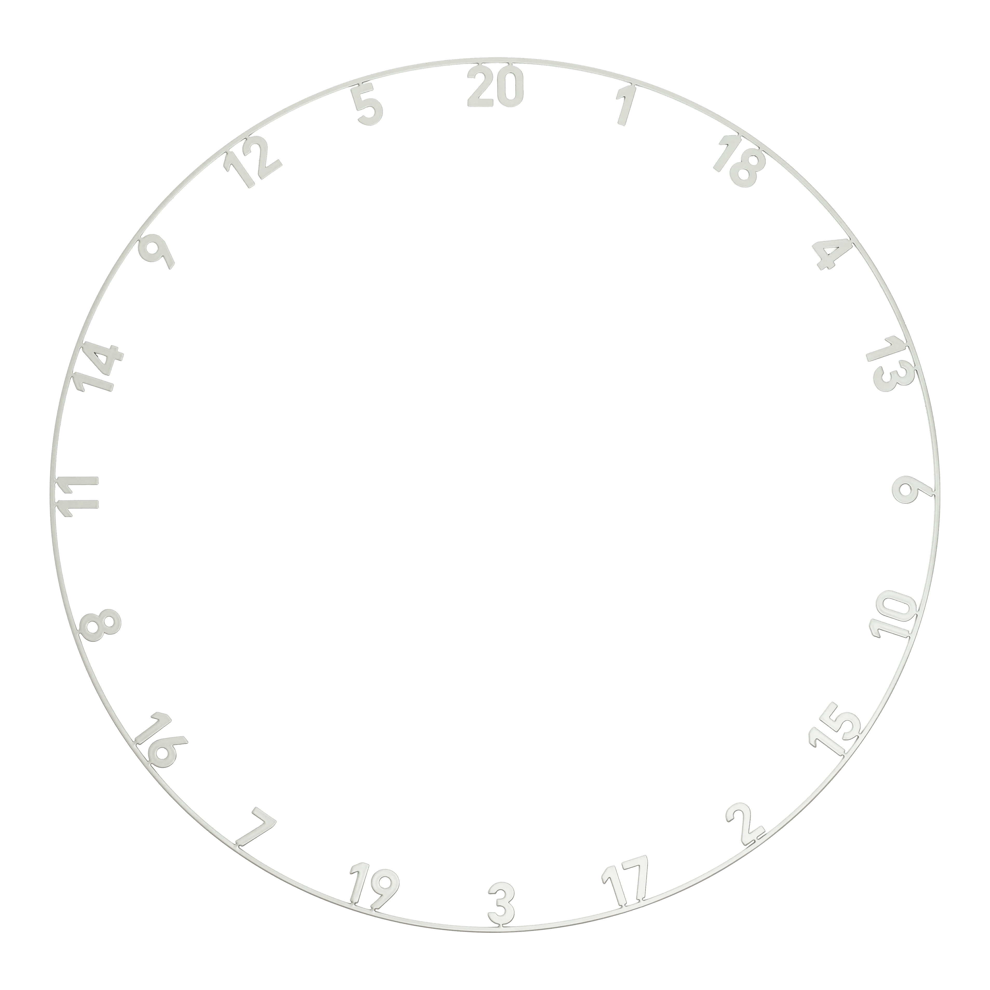 Bersaglio per freccette in acciaio Precise 180 Endorphine con anello numerato - Gunmetal Zu sehen ist das Precise 180 Endorphine Steeldartboard mit Nummernring in der Farbe Gunmetal. Das Board bietet eine robuste und moderne Spielfläche.