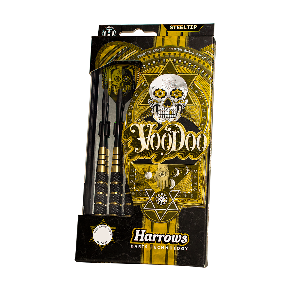 Dardi d&#39;acciaio in ottone Voodoo di Harrow