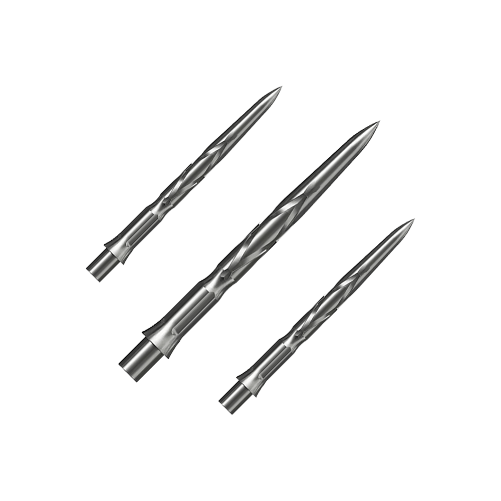 Mission Caliburn EVO System freccette con punta in acciaio - HAN G2 - Argento