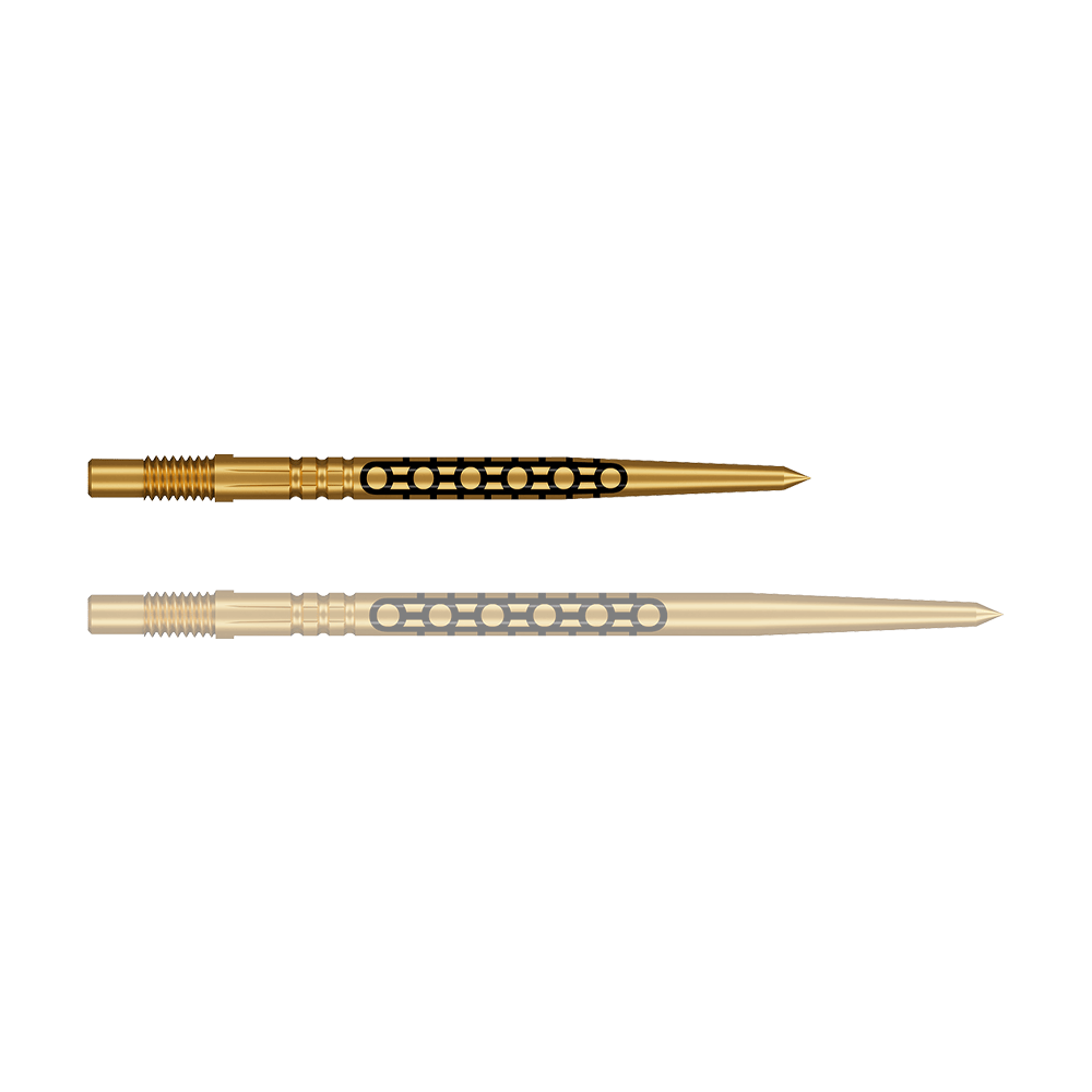Punte per freccette Shot Turbo Point Goths - Oro
