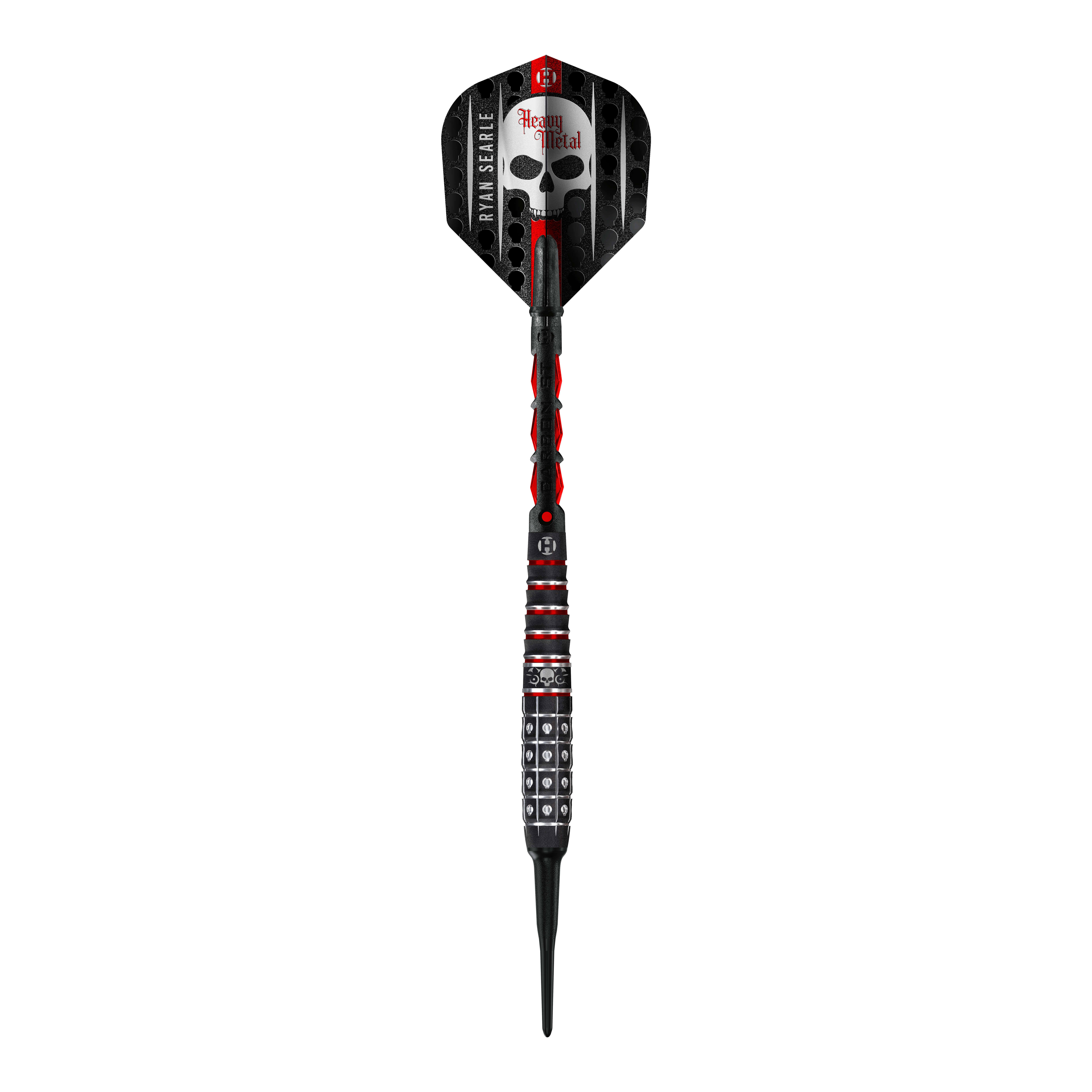 Freccette morbide Ryan Searle Series 3 di Harrow Zu sehen sind die Harrows Ryan Searle Series 3 Softdarts. Diese Softdarts sind für den professionellen Einsatz geeignet.