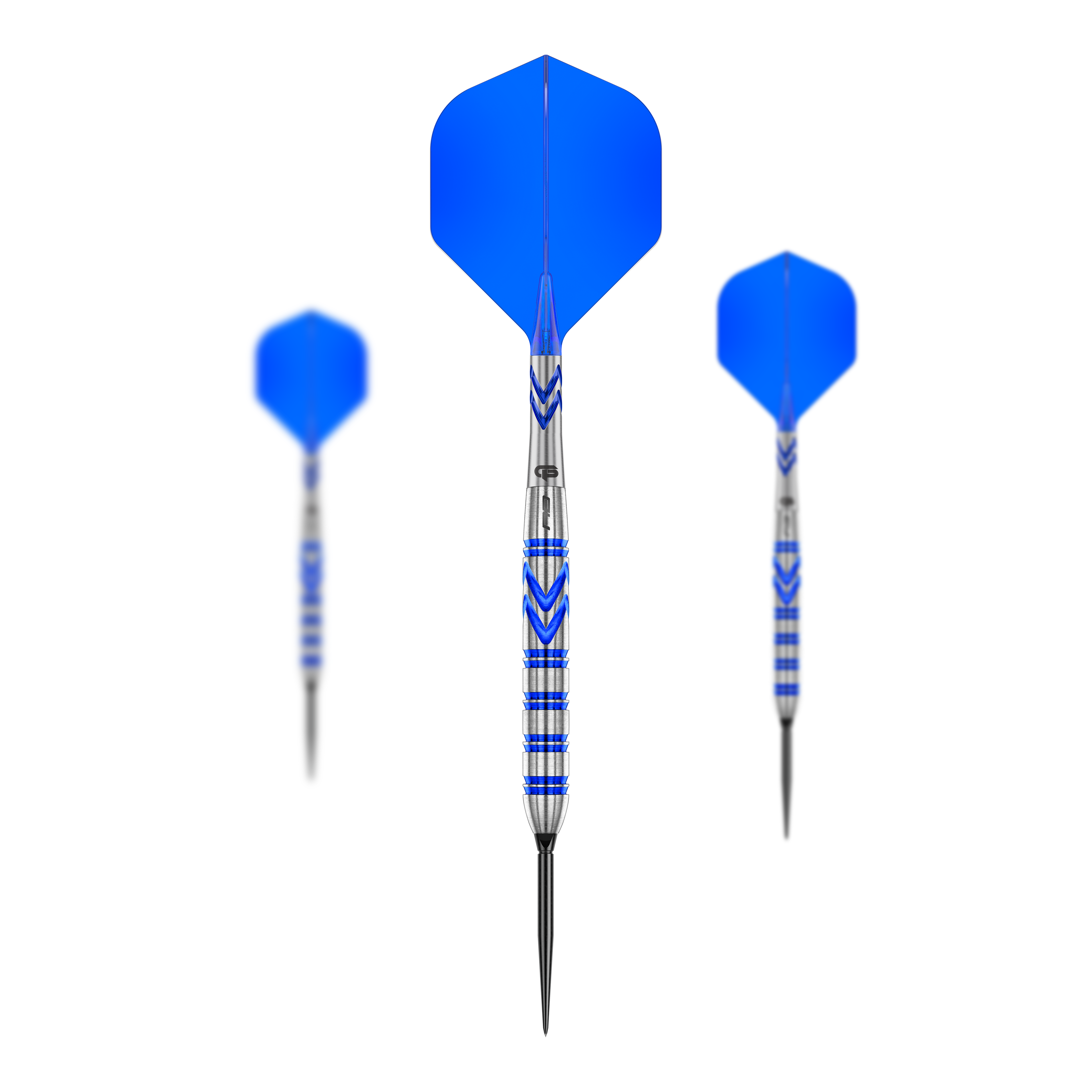 Dardi d'acciaio originali Switch Point di Gerwyn Price, Red Dragon Rosso Hier ist das Set der Red Dragon Gerwyn Price Blue Original Switch Point Steeldarts zu sehen. Das Set enthält mehrere Darts mit markantem blauen Look.