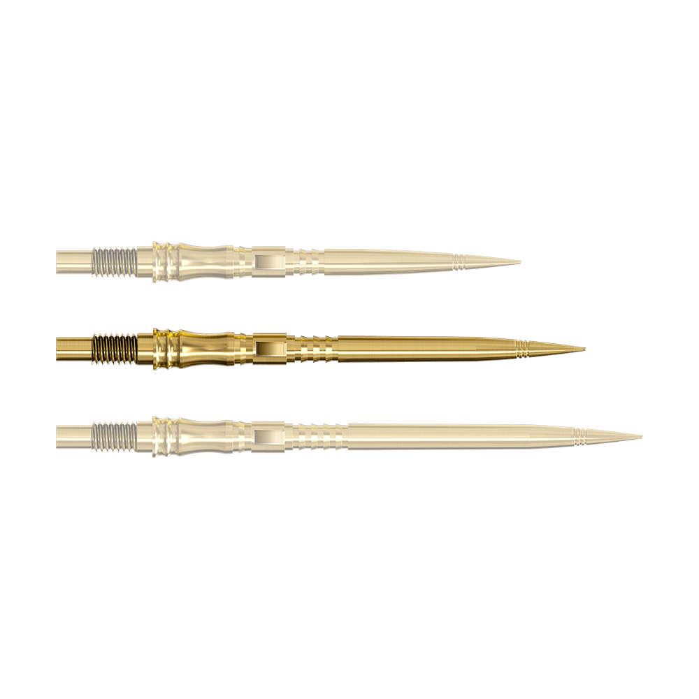 Harrows Quick Point Apex Axis Elite Series Dartspitzen - Gold Harrows Quick Point Apex Axis Elite Series Dartspitzen - Gold