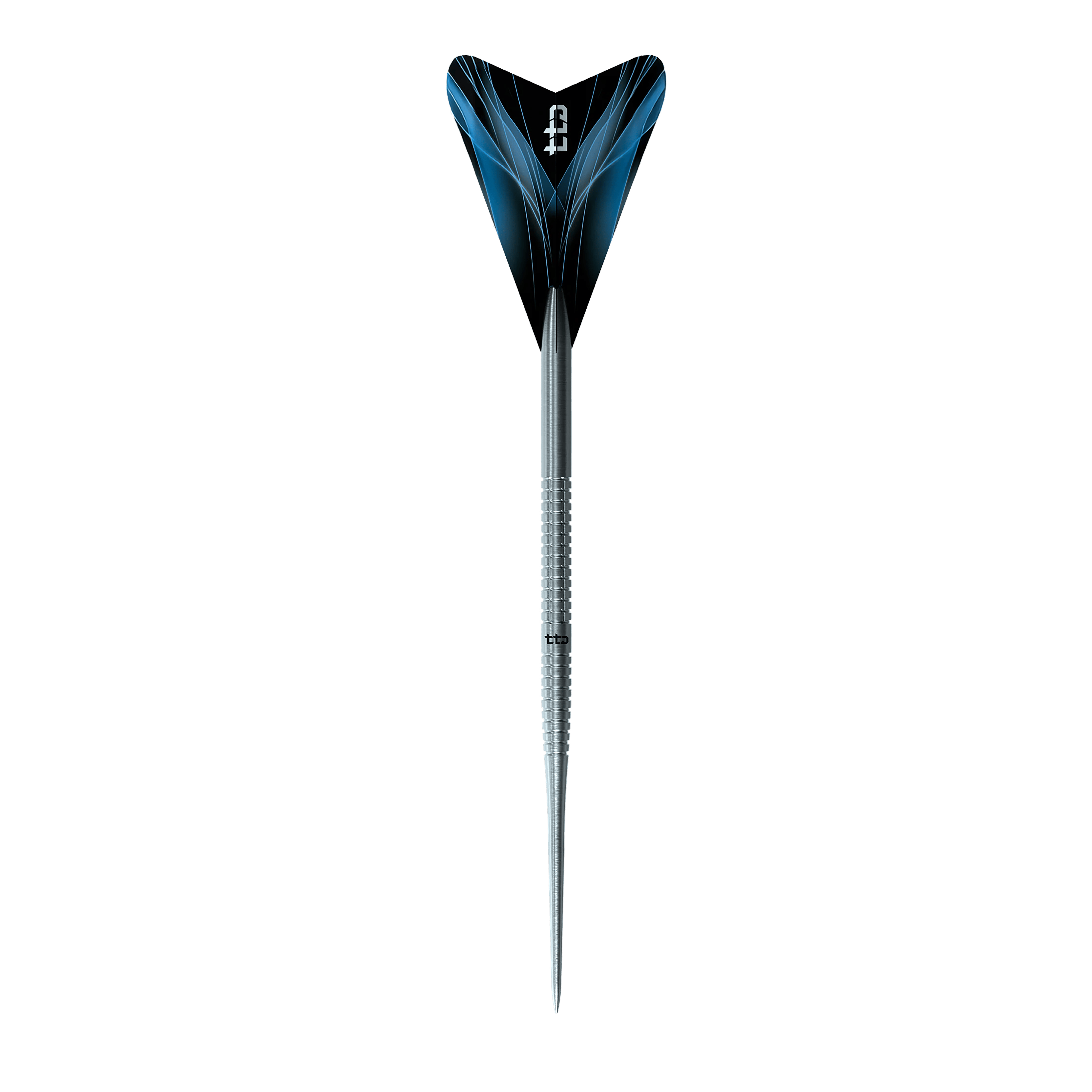 Caliburn TTD Complete Titanium T1 Silver Steeldarts - 5 g Abgebildet sind die Caliburn TTD Complete Titanium T1 Silver Steeldarts - 5g. Diese silbernen Titan-Darts eignen sich für Profis und Einsteiger.