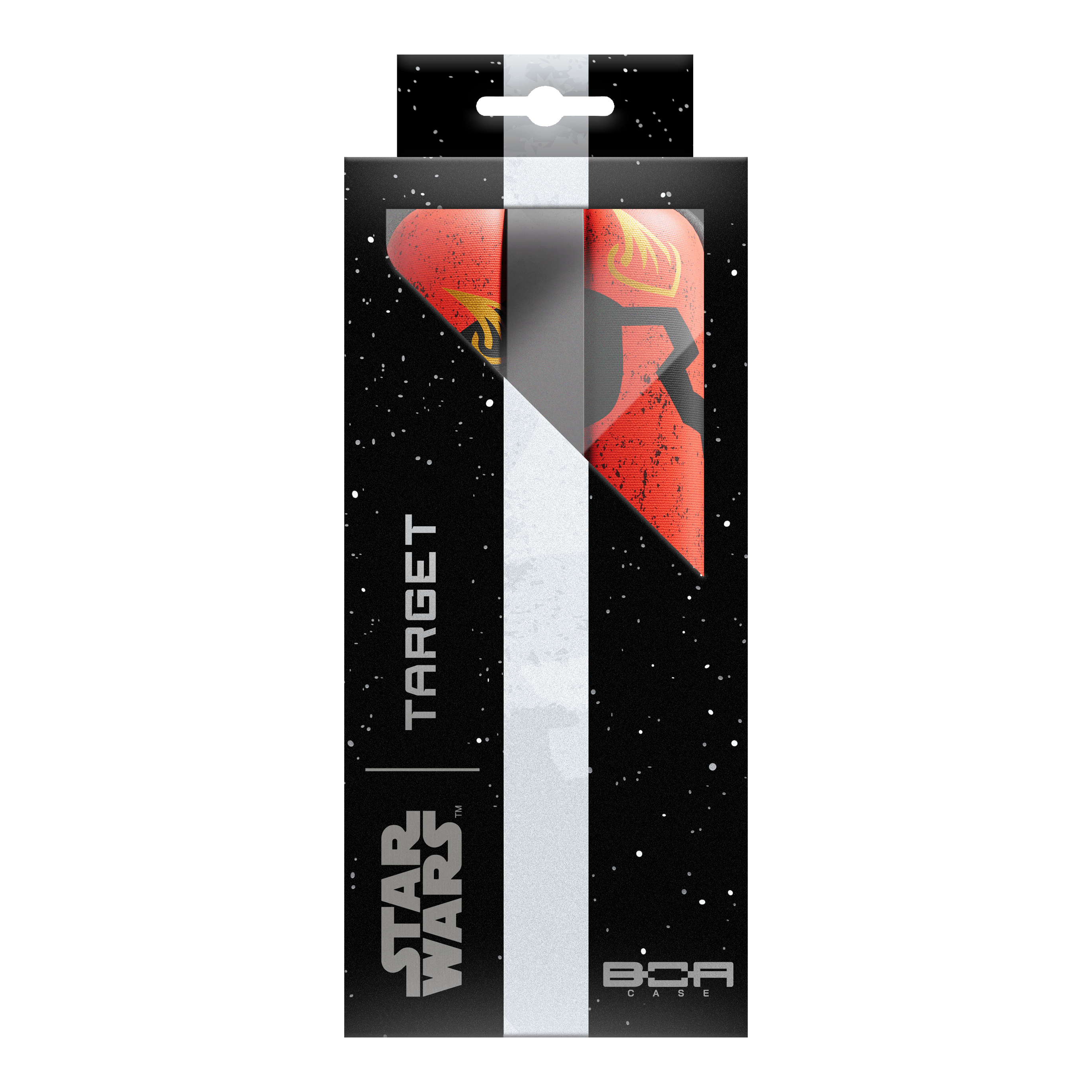 Portafreccette Target Star Wars Boa - Darth Maul Dieses Bild präsentiert das Target Star Wars Boa Dartcase - Darth Maul. Es ist eine stylische Tasche für Dartspieler und Star Wars Fans.
