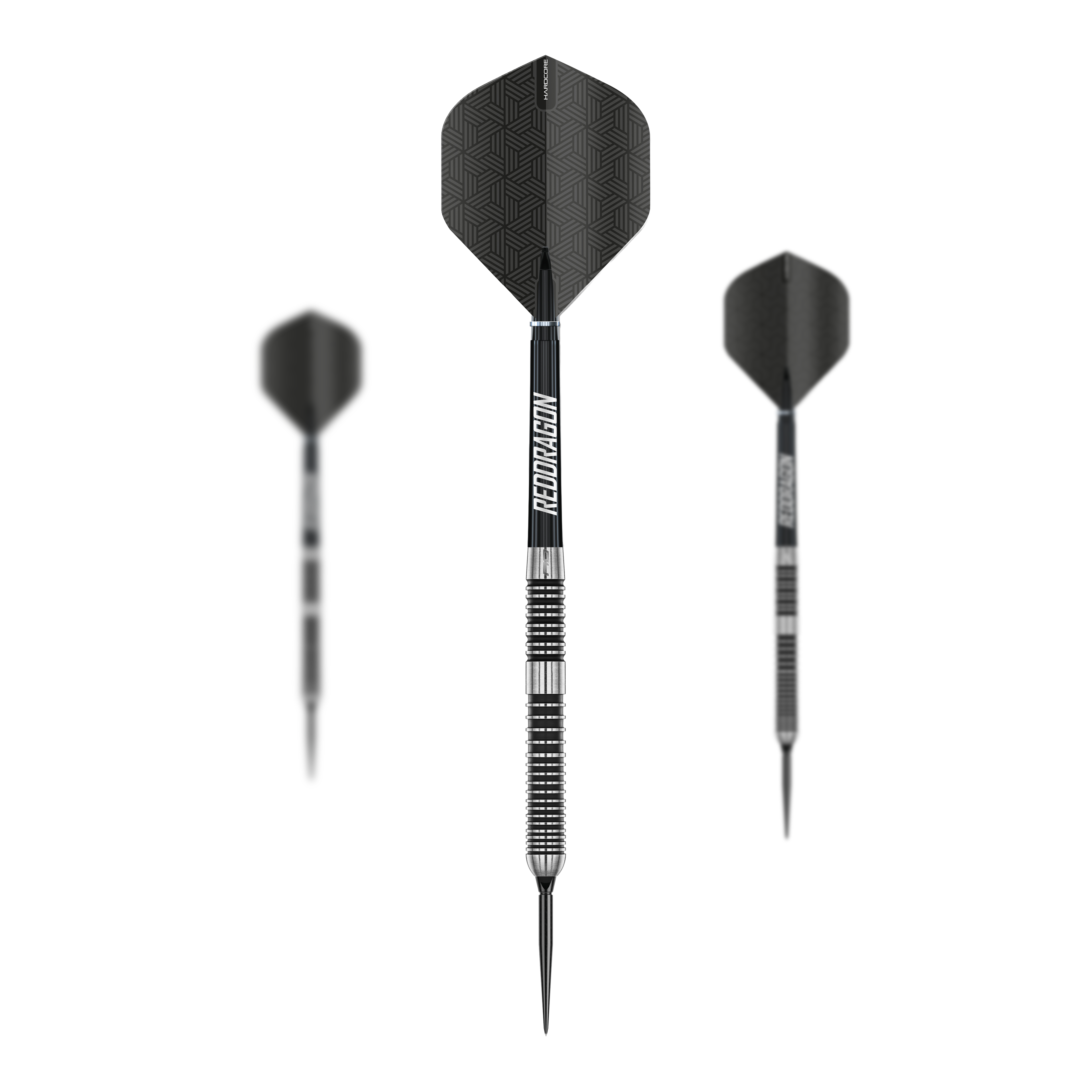 Dardi in acciaio Red Dragon Pegasus Switch Point Ein Set von Red Dragon Pegasus Switch Point Steeldarts ist abgebildet. Die Steeldarts eignen sich für professionelle Dartspieler.