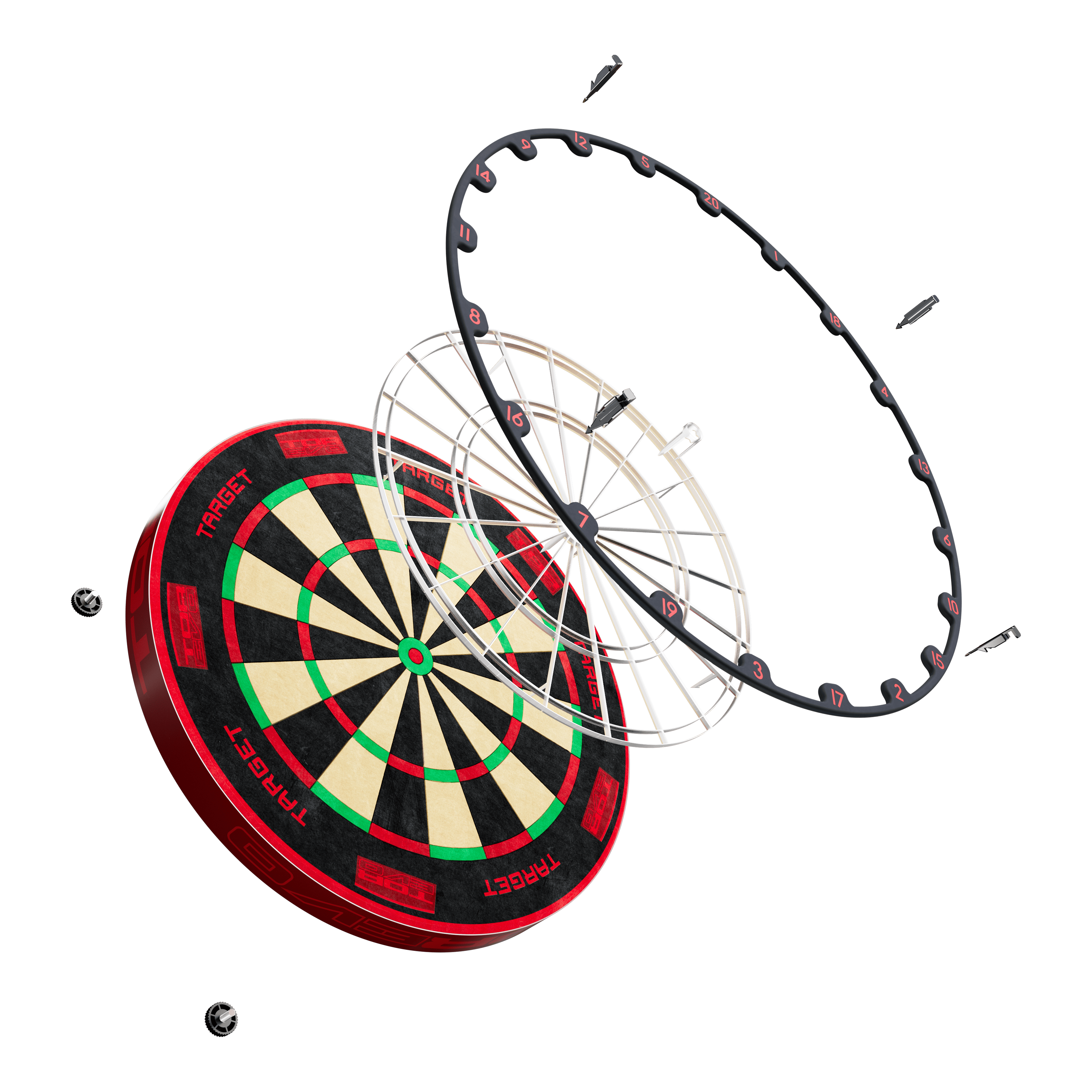 Target per freccette Target TOR EVO in acciaio