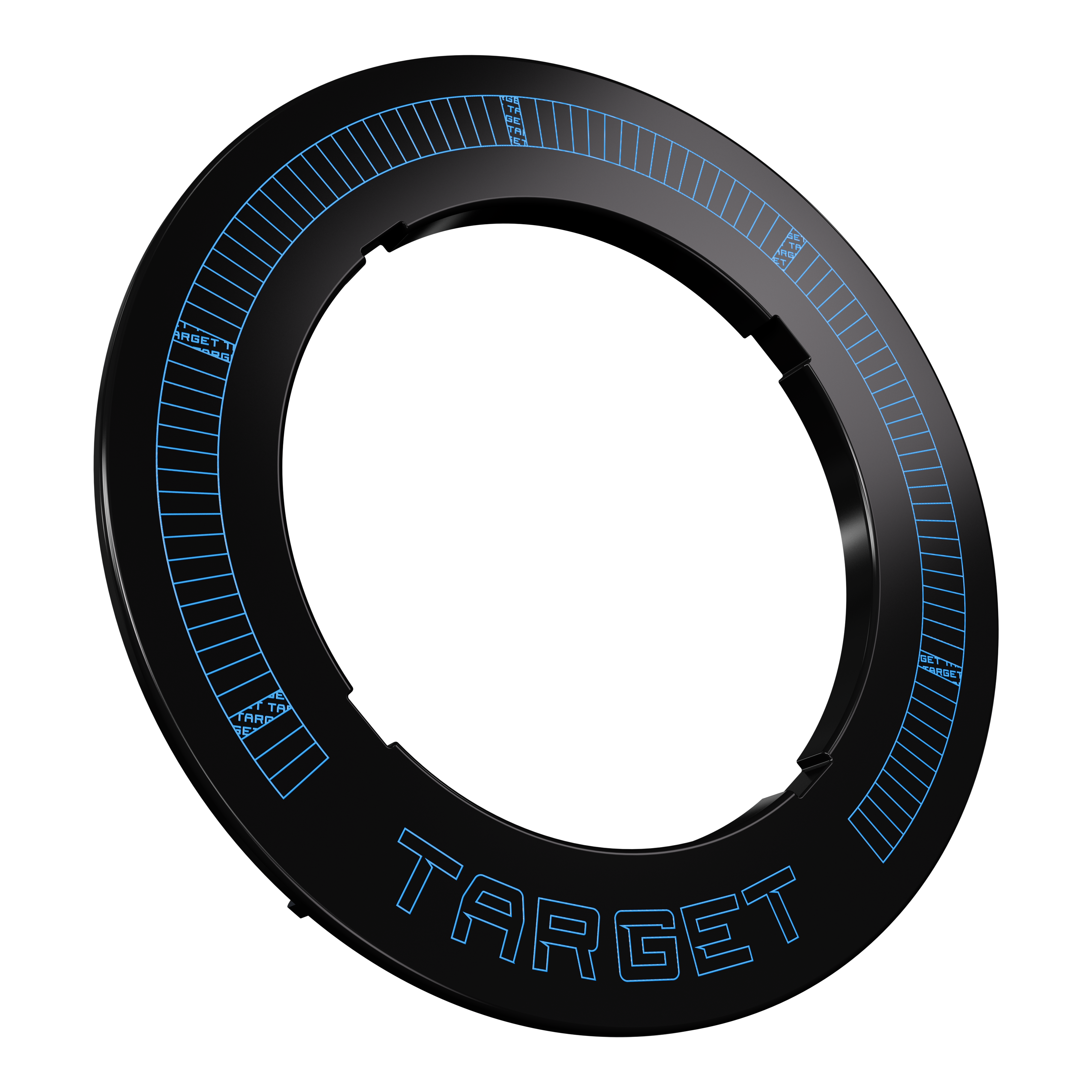 Target per freccette Target Corona Vision con tacche e illuminazione integrata.