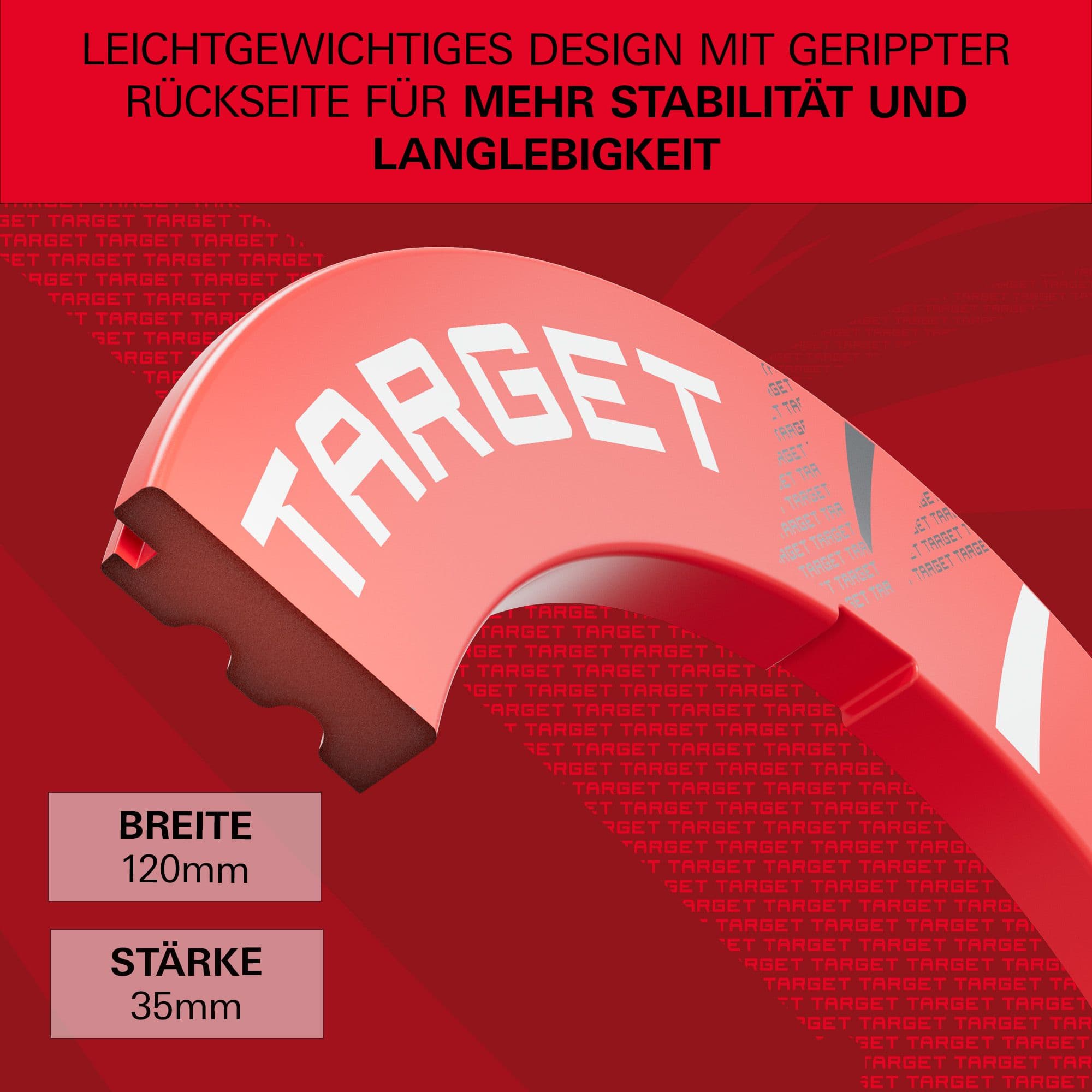 Target per freccette con motivo a tacche