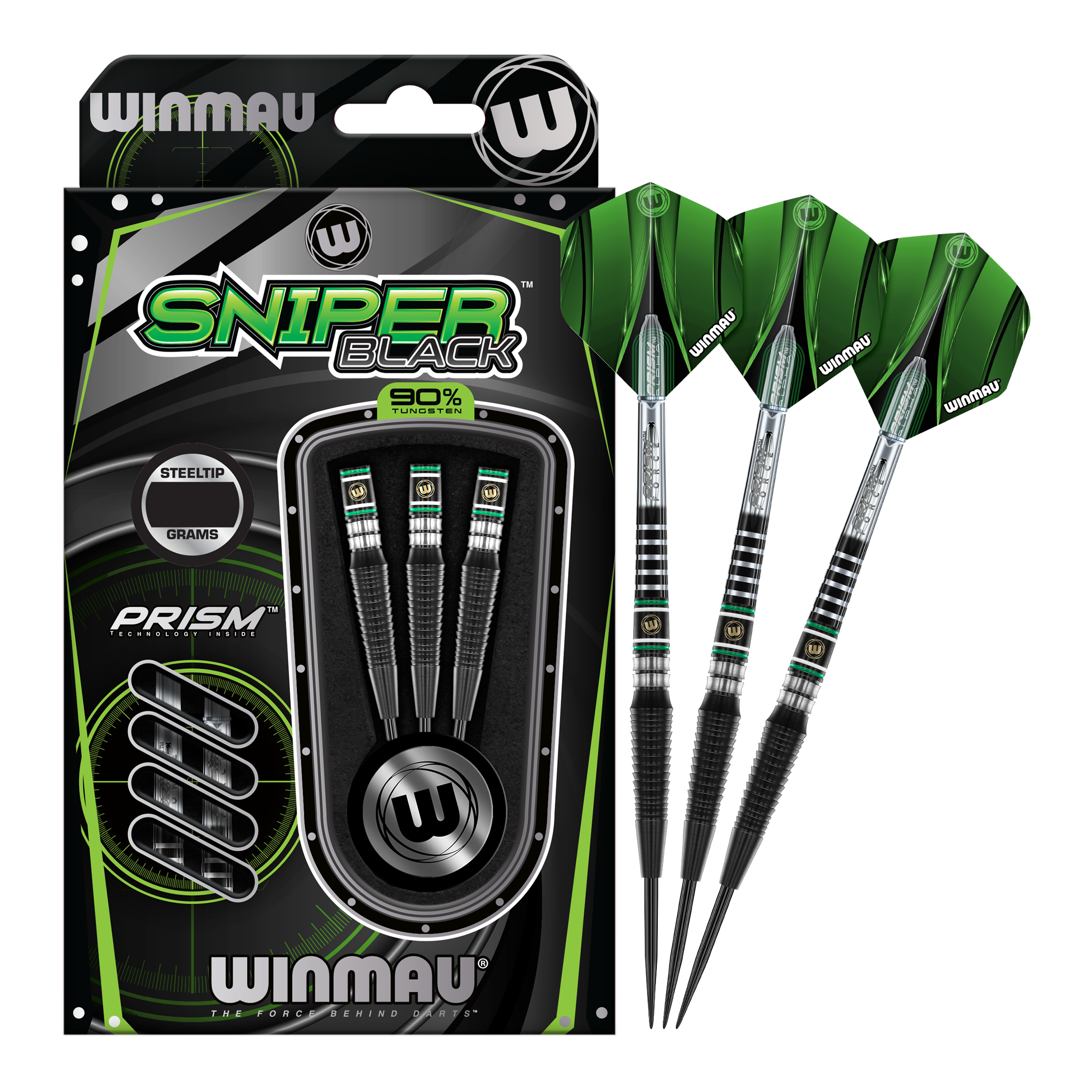 Winmau Sniper Black 2025 Steeldarts