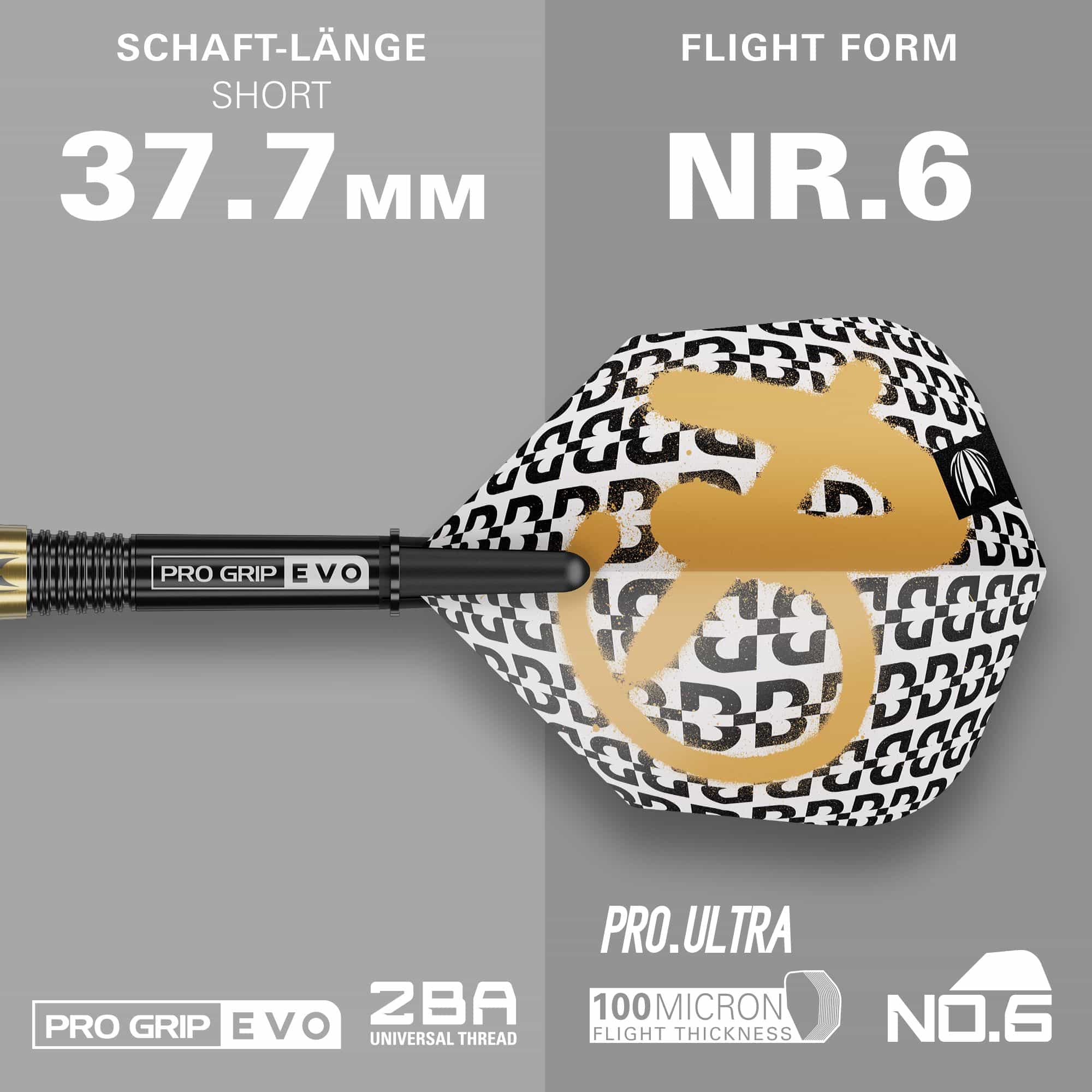 Freccette morbide Target Bolide Envy 10 Dargestellt werden die Target Bolide Envy 10 Softdarts. Das Set ist perfekt für Softdart-Liebhaber.