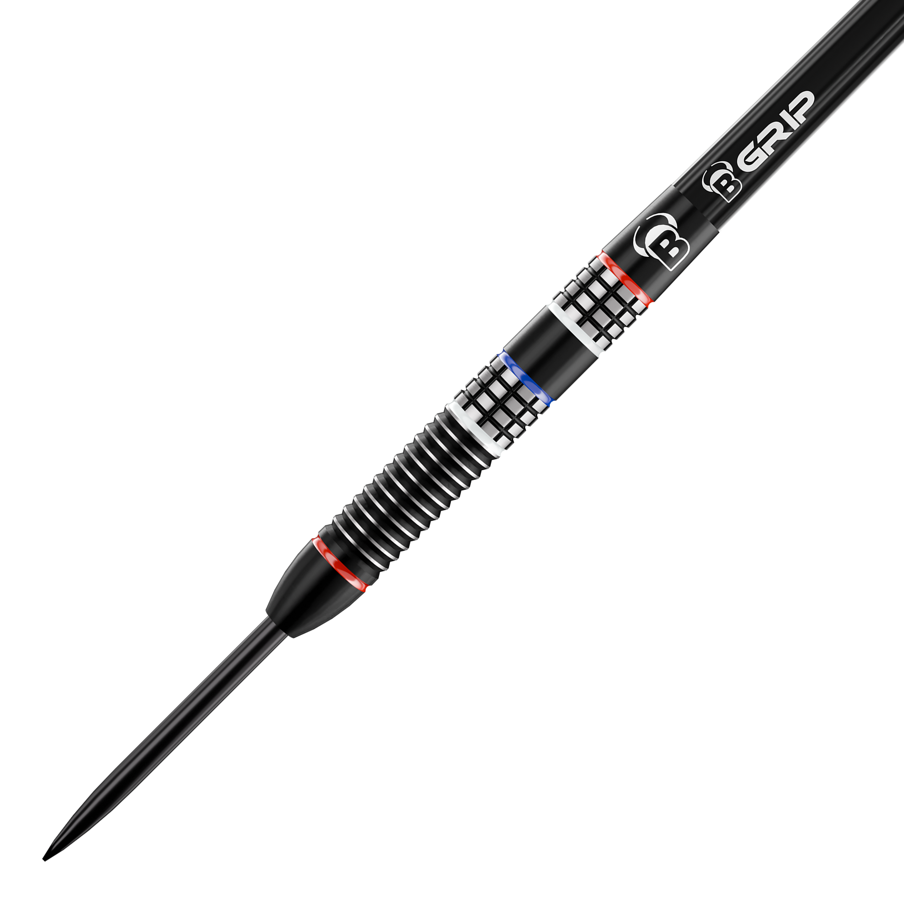 Zu sehen sind Bulls Cor Dekker The Sheriff Steeldarts mit einem Gewicht von 23 Gramm. Die Darts bieten eine hohe Verarbeitungsqualität.