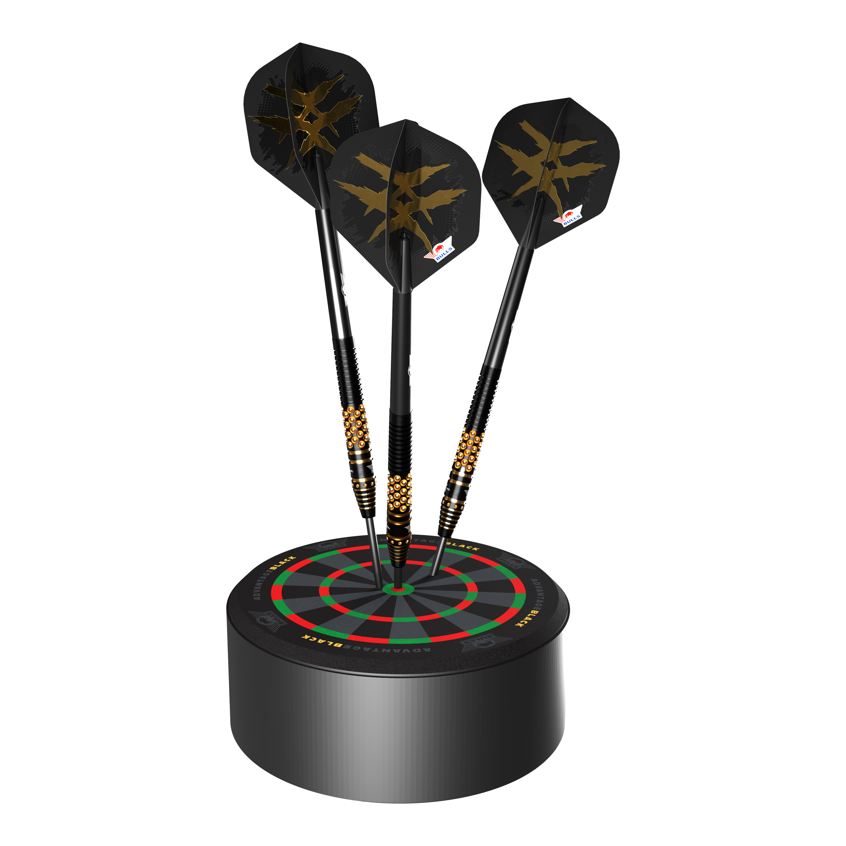Porta freccette mini Bulls NL Advantage nero Abgebildet ist der Bulls NL Advantage Black Mini Dart Display Darthalter. Dieser Halter dient zur Präsentation und Aufbewahrung von Mini-Darts.