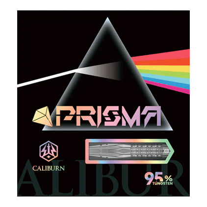 Freccette in acciaio Caliburn Prisma P1 - 19,5 g Caliburn Prisma Steeldarts mit einem Gewicht von 19,5g. Diese Steeldarts bieten optimale Kontrolle beim Werfen.