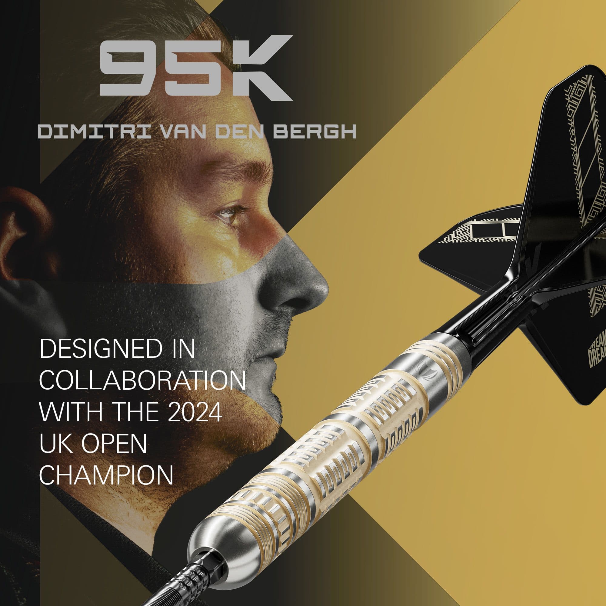 Freccette Target Dimitri Van Den Bergh 95K Swiss Point Steel Hier sehen Sie die Target Dimitri Van Den Bergh 95K Swiss Point Steeldarts. Diese Steeldarts bieten hohe Qualität und exzellente Spieleigenschaften.