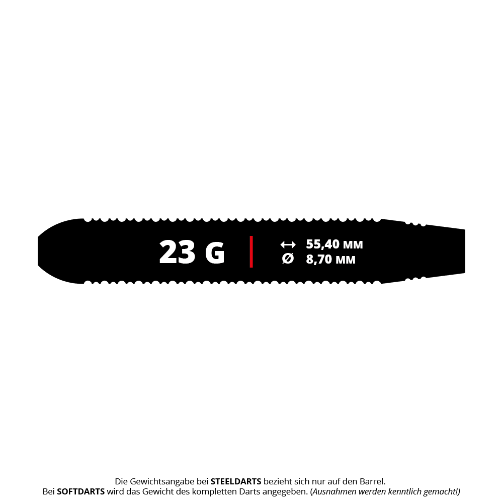 Mission Ardent Model 1 Steeldarts - 23g