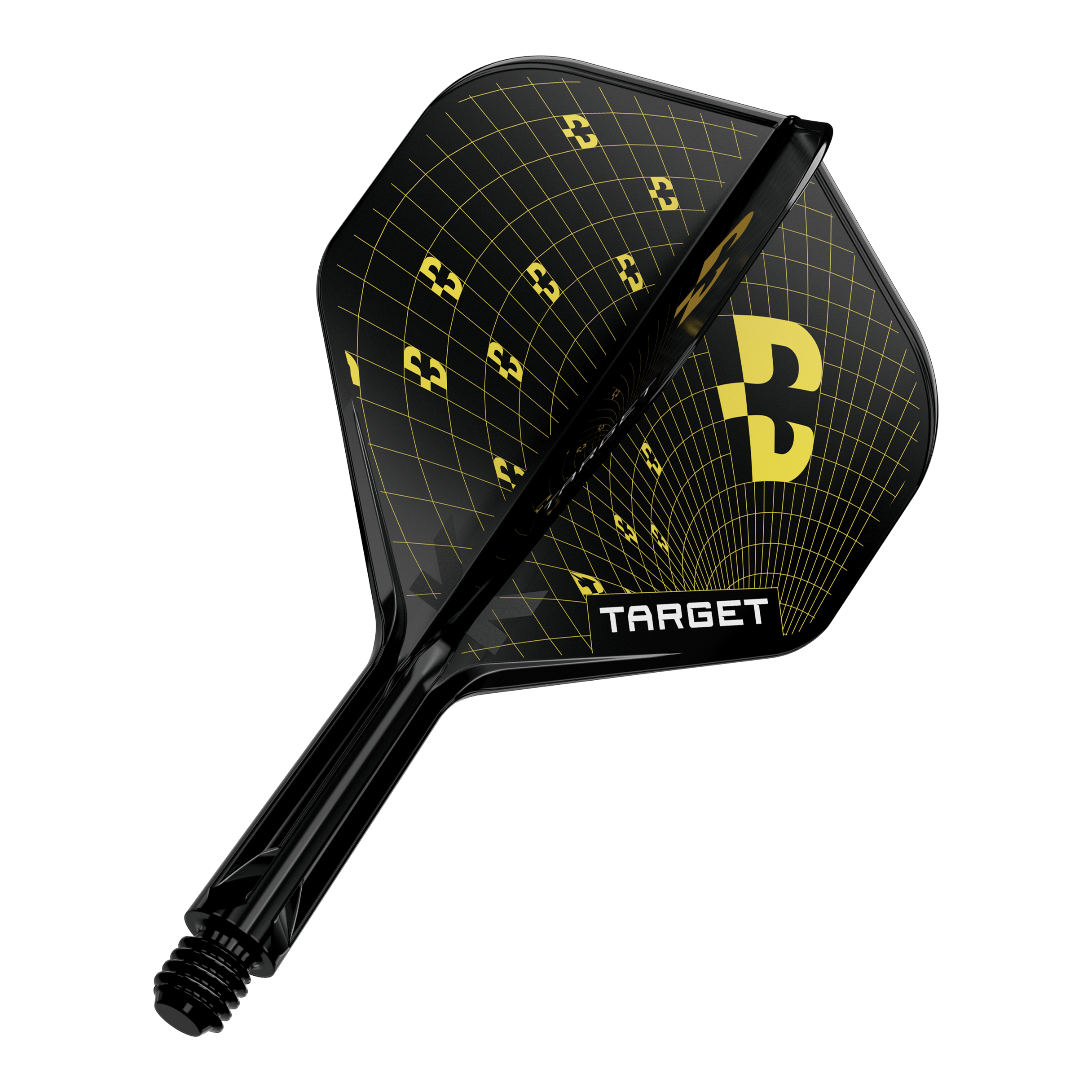 Alette standard Target K-Flex Bolide No2 Abbildung eines Dart-Flights, wahrscheinlich Target K-Flex Bolide No2 Standard in 19mm. Das Produkt ist einzeln dargestellt.