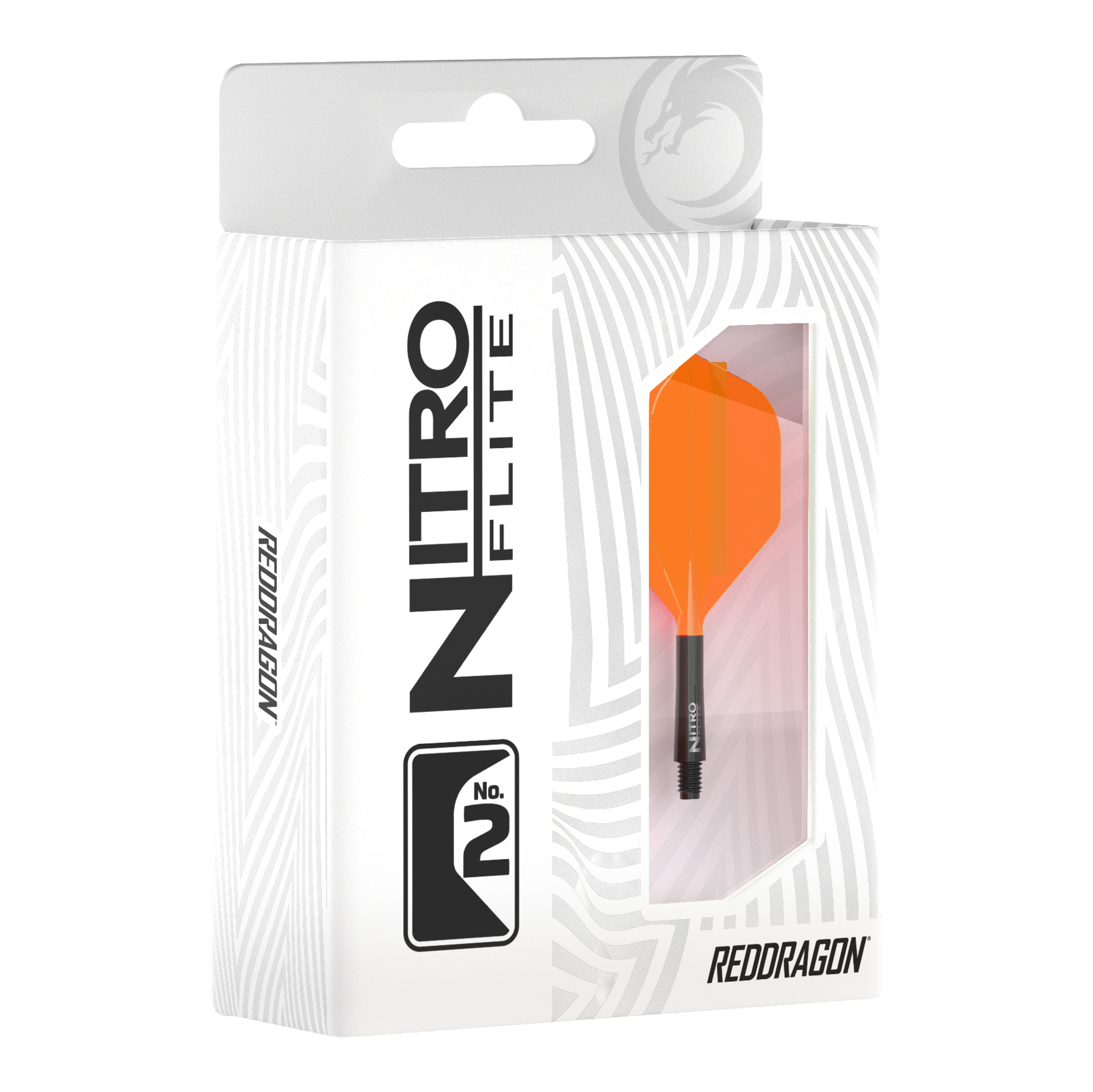 Red Dragon Nitroflite Black Shaft Orange Flights No2 Abgebildet ist Red Dragon Nitroflite Black Shaft Orange Flights No2. Der Dart hat einen schwarzen Schaft und orange Flights.