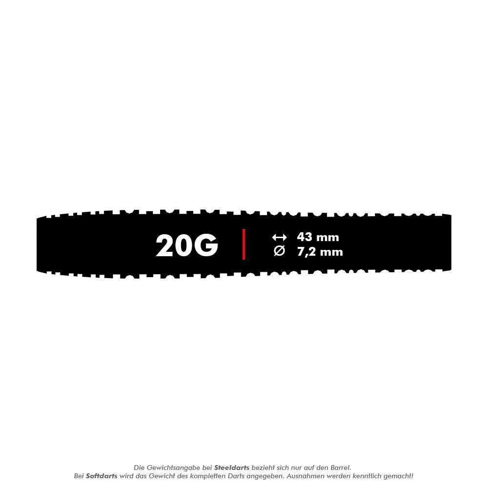 Freccette morbide Shot ZEN Torpedo - 20 g Freccette morbide Shot ZEN Torpedo - 20 g