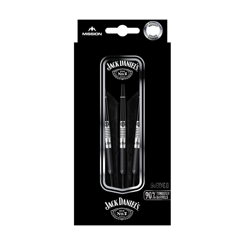 Mission Jack Daniels 90% Freccette in acciaio MKI - 23g