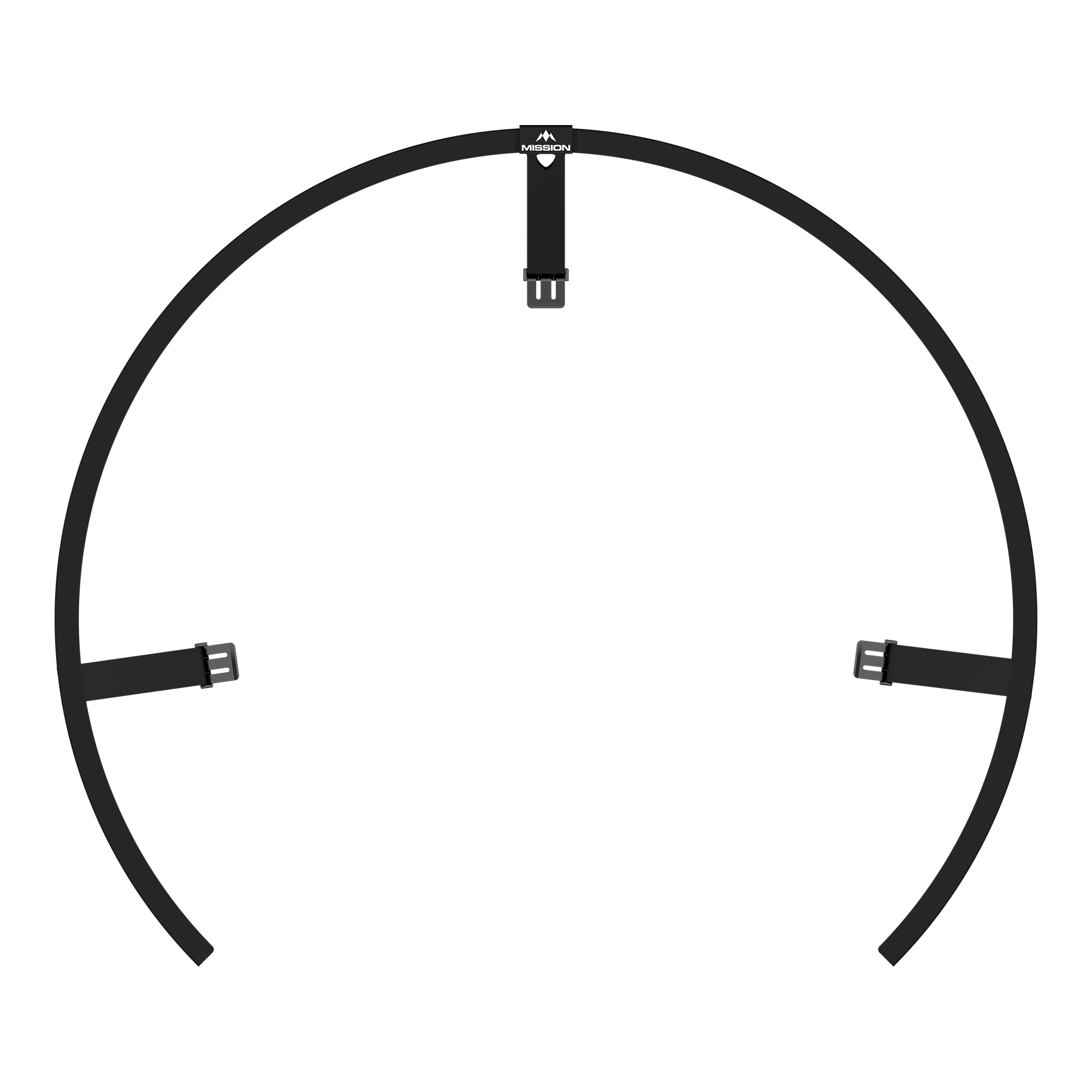 Illuminazione per bersaglio a LED Mission Torus 270 - Nero Mission Torus 270 LED Dartboard Beleuchtung - Schwarz. Schwarze LED-Beleuchtung für perfekte Ausleuchtung des Dartboards.