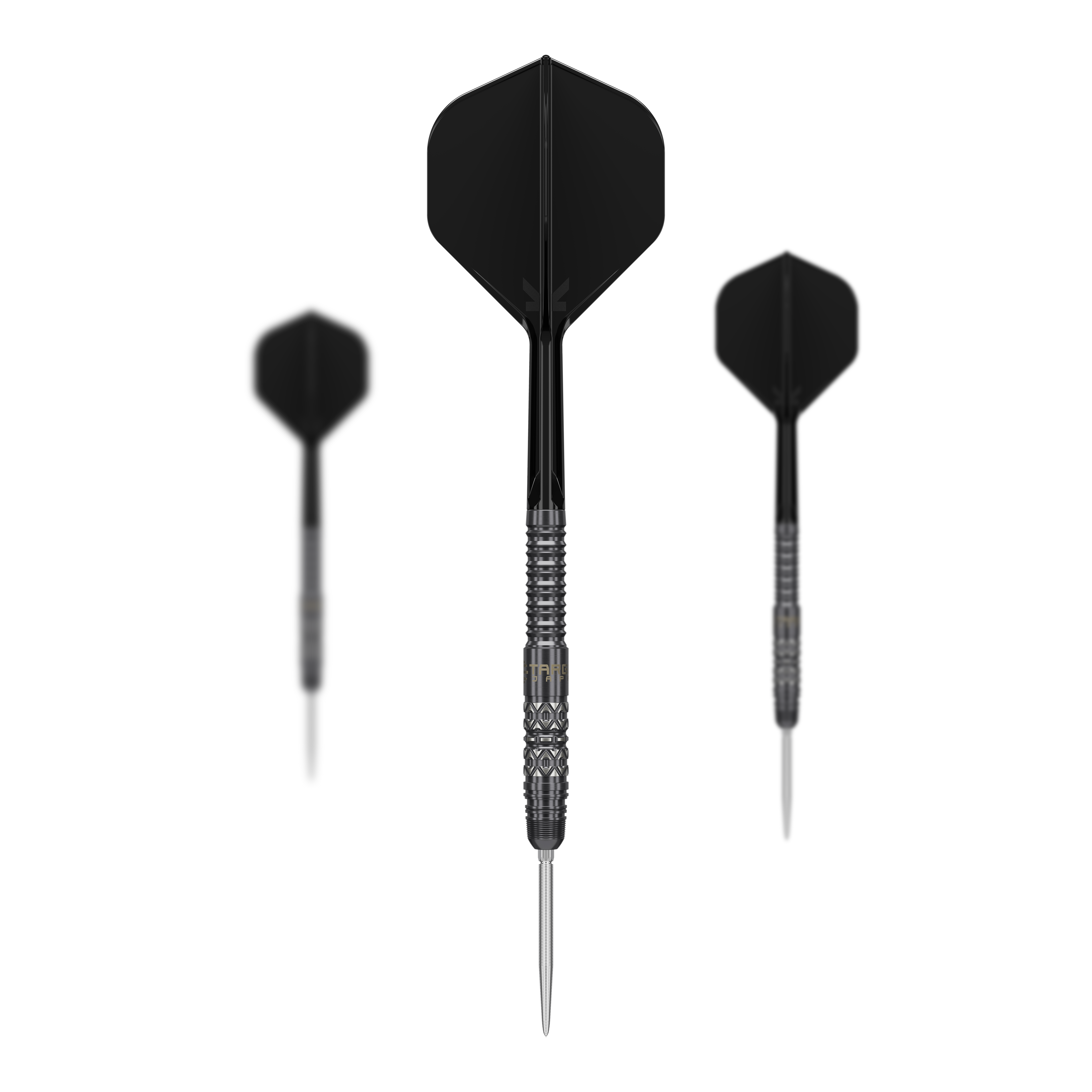 Freccette Target Japan Black Marque Creed Swiss Point in acciaio - 23 g