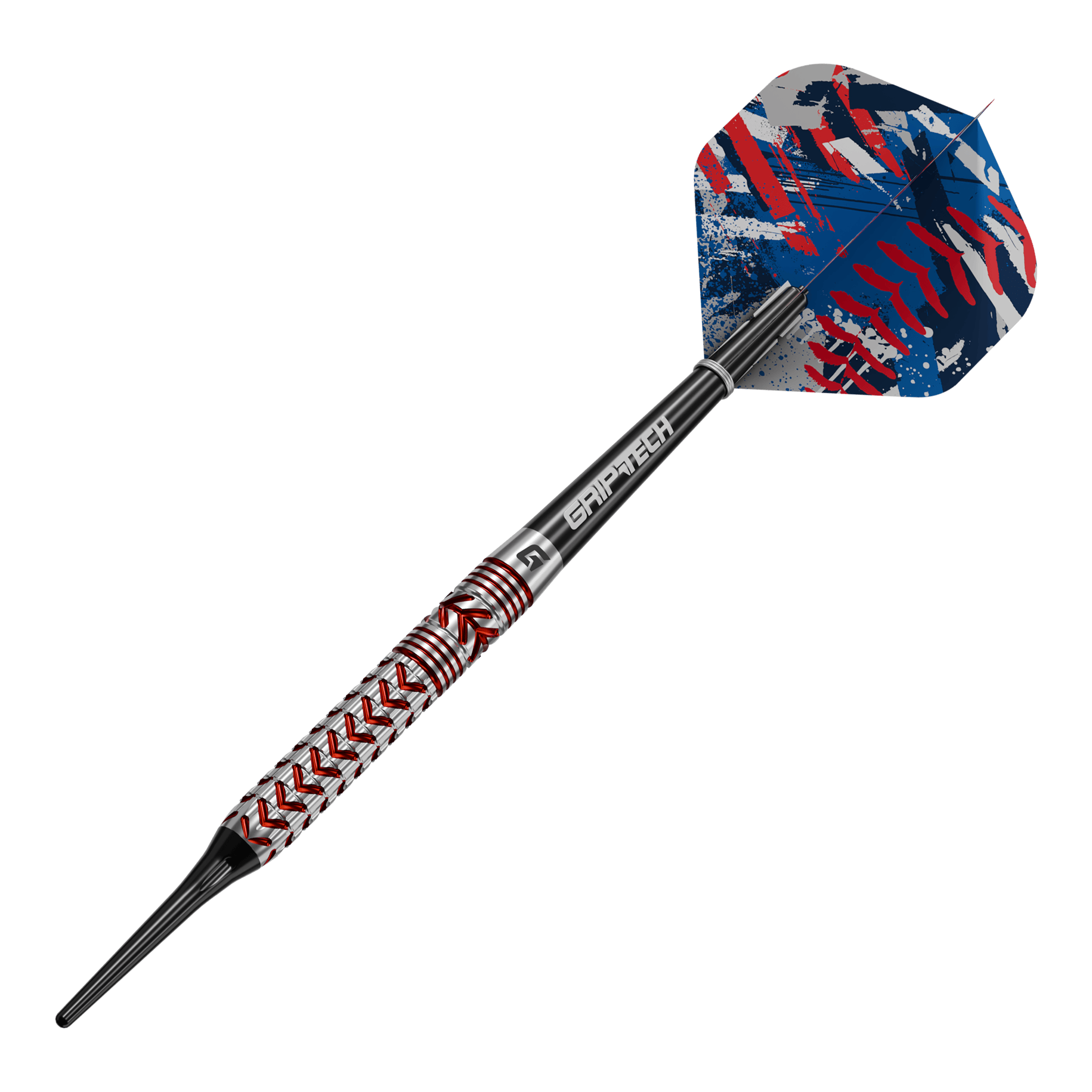 Freccette morbide GOAT Curveball - 20 g Zu sehen sind die GOAT Curveball Tungsten Softdarts - 20g. Die Darts zeichnen sich durch ihr Gewicht von 20 Gramm und das verwendete Tungsten aus.