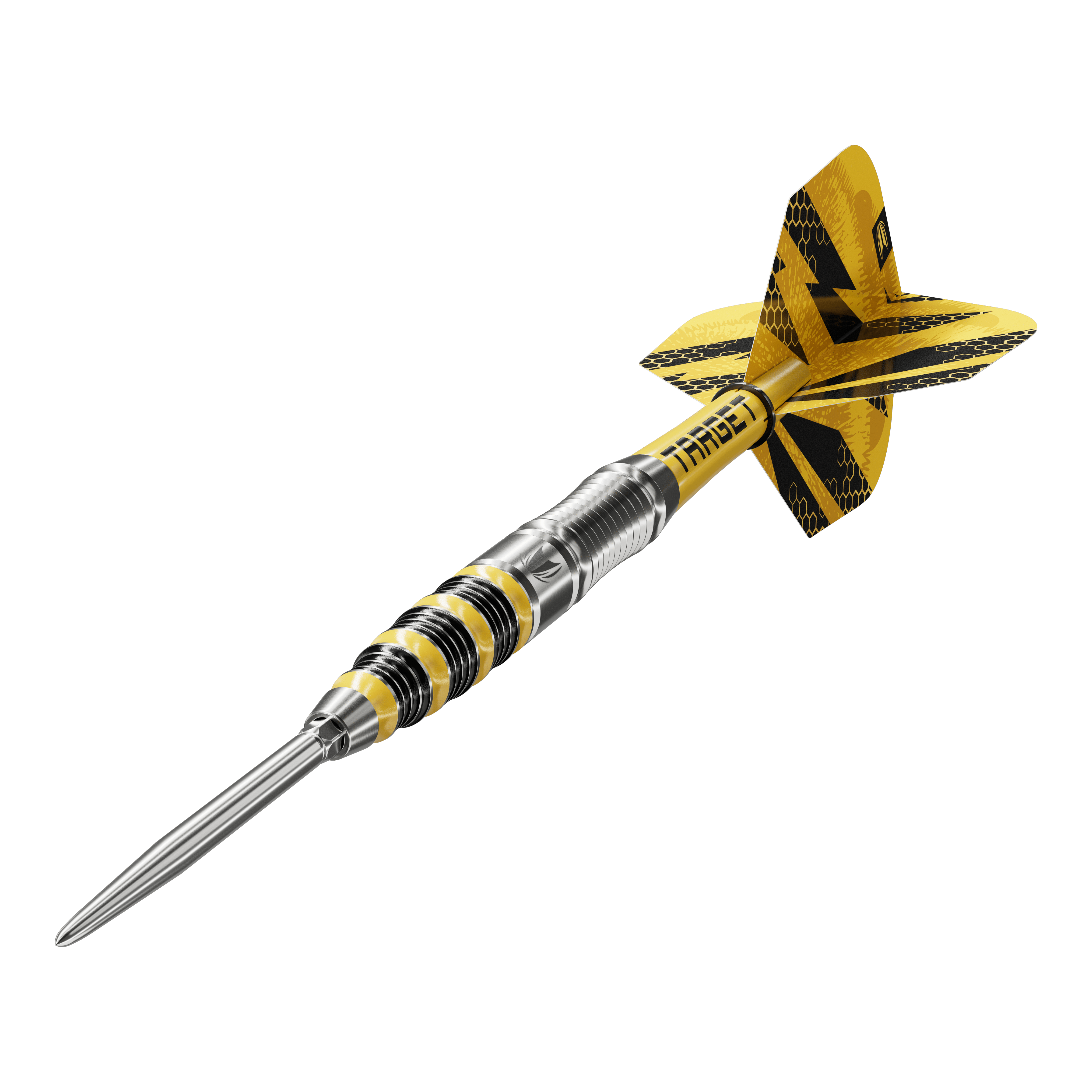Freccette in acciaio Target Buzz 03 Swiss Points Das Produkt ist Target Buzz 03 Swiss Points Steeldarts. Die Darts sind speziell zum Steeldart-Spielen entwickelt.