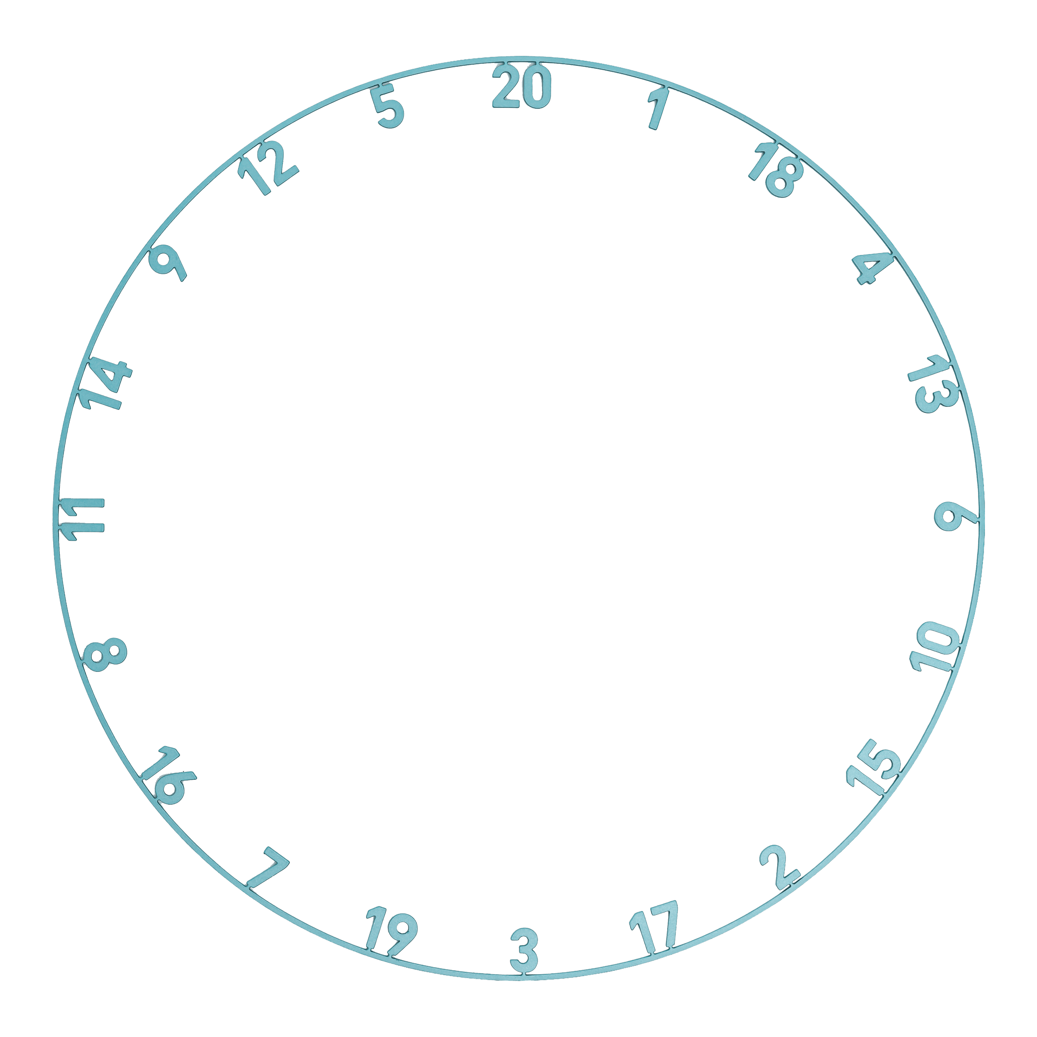 Bersaglio per freccette in acciaio Precise 180 Endorphine con anello numerato - Blu infinito Abgebildet ist das Precise 180 Endorphine Steeldartboard mit Nummernring in Infinity Blue. Das Produkt eignet sich ideal für Dartspieler aller Levels.