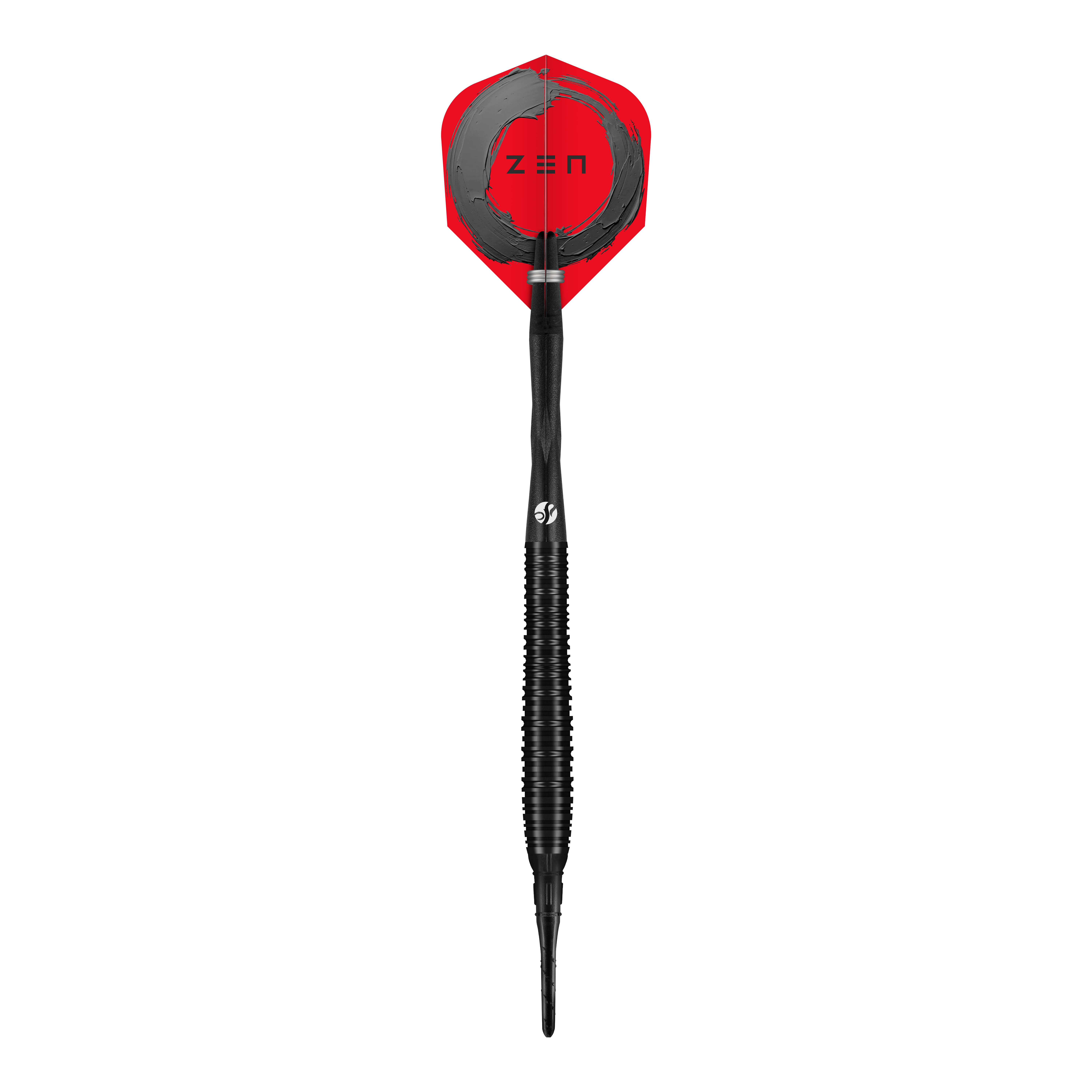 Freccette morbide Shot ZEN Torpedo - 20 g Das Bild zeigt die Shot ZEN Torpedo Softdarts - 20g. Es handelt sich um einen hochwertigen Softdart-Pfeil.