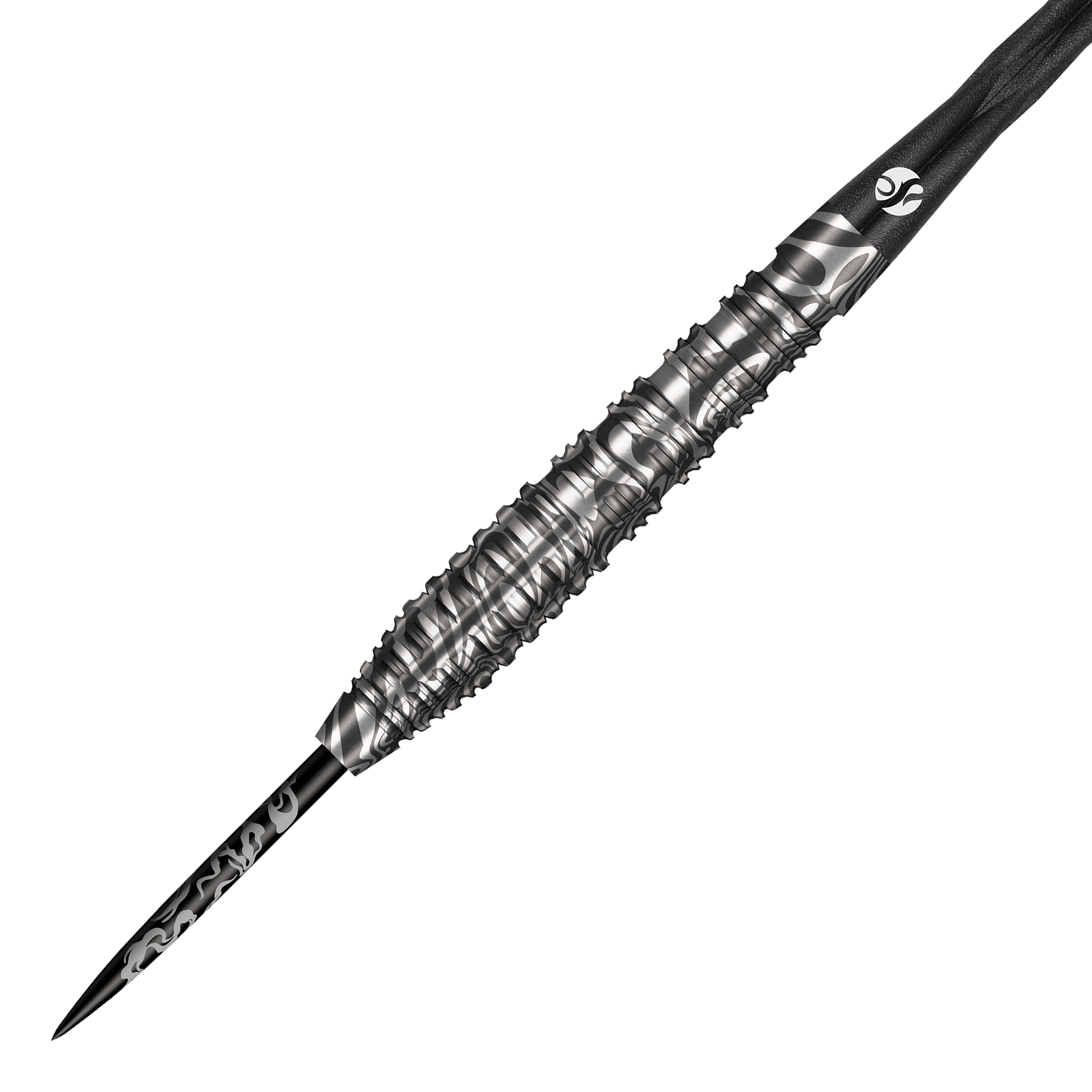 Abgebildet sind die Shot Alchemy Runstel Steeldarts. Die Darts überzeugen durch ihr elegantes Design.